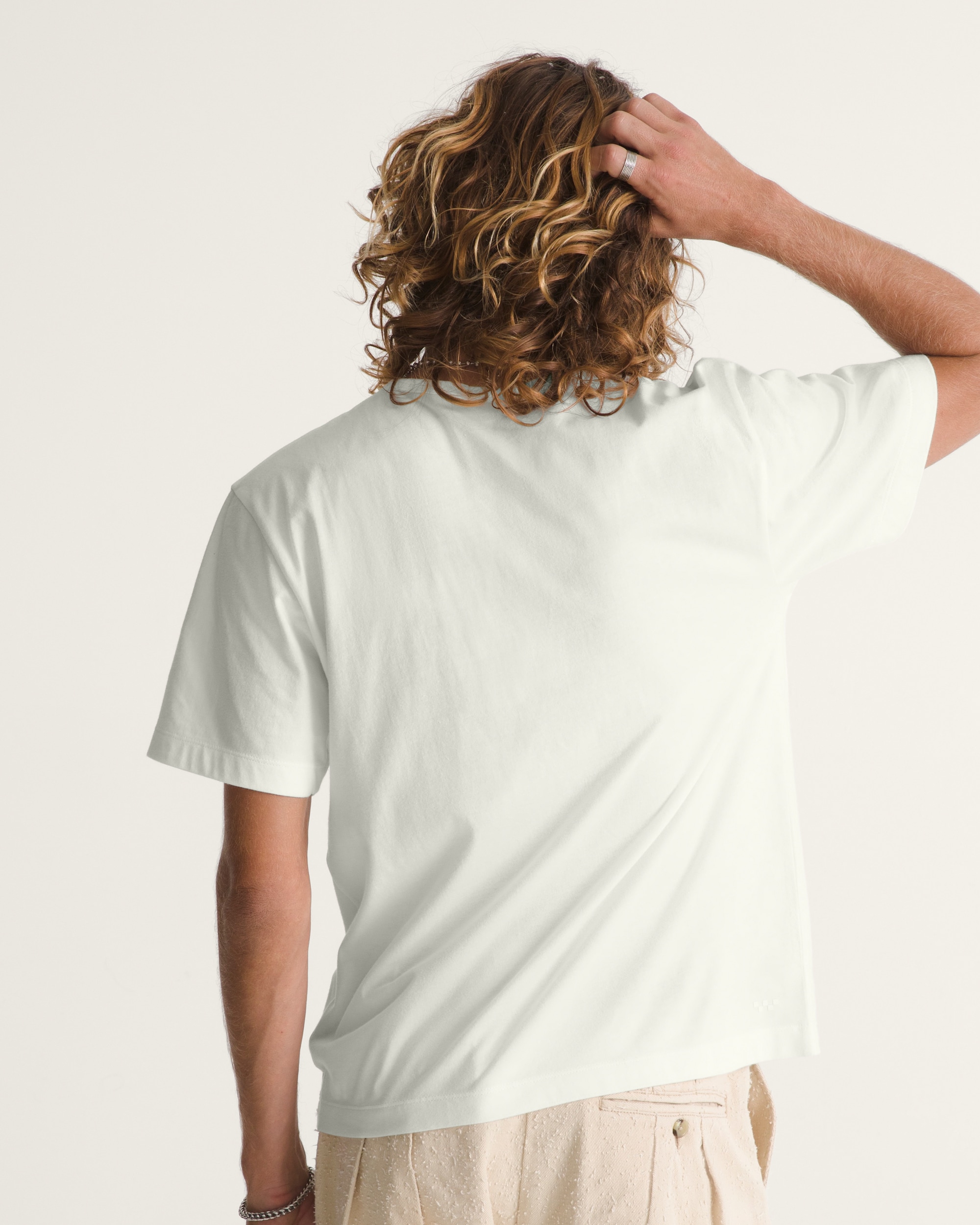 I Said Id Be There TShirt VANS Marshmallow White ALT3