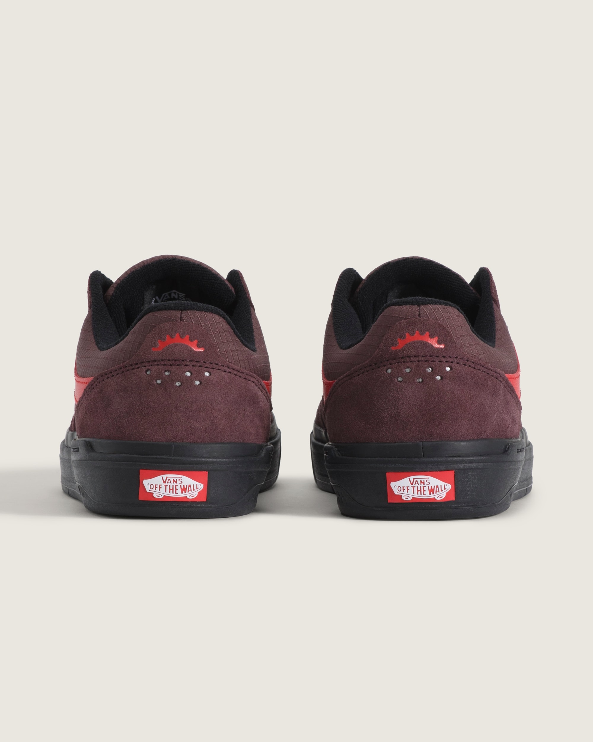 BMX Proof Wafflecup Shoe VANS Brown  Rio Red  Black ALT3