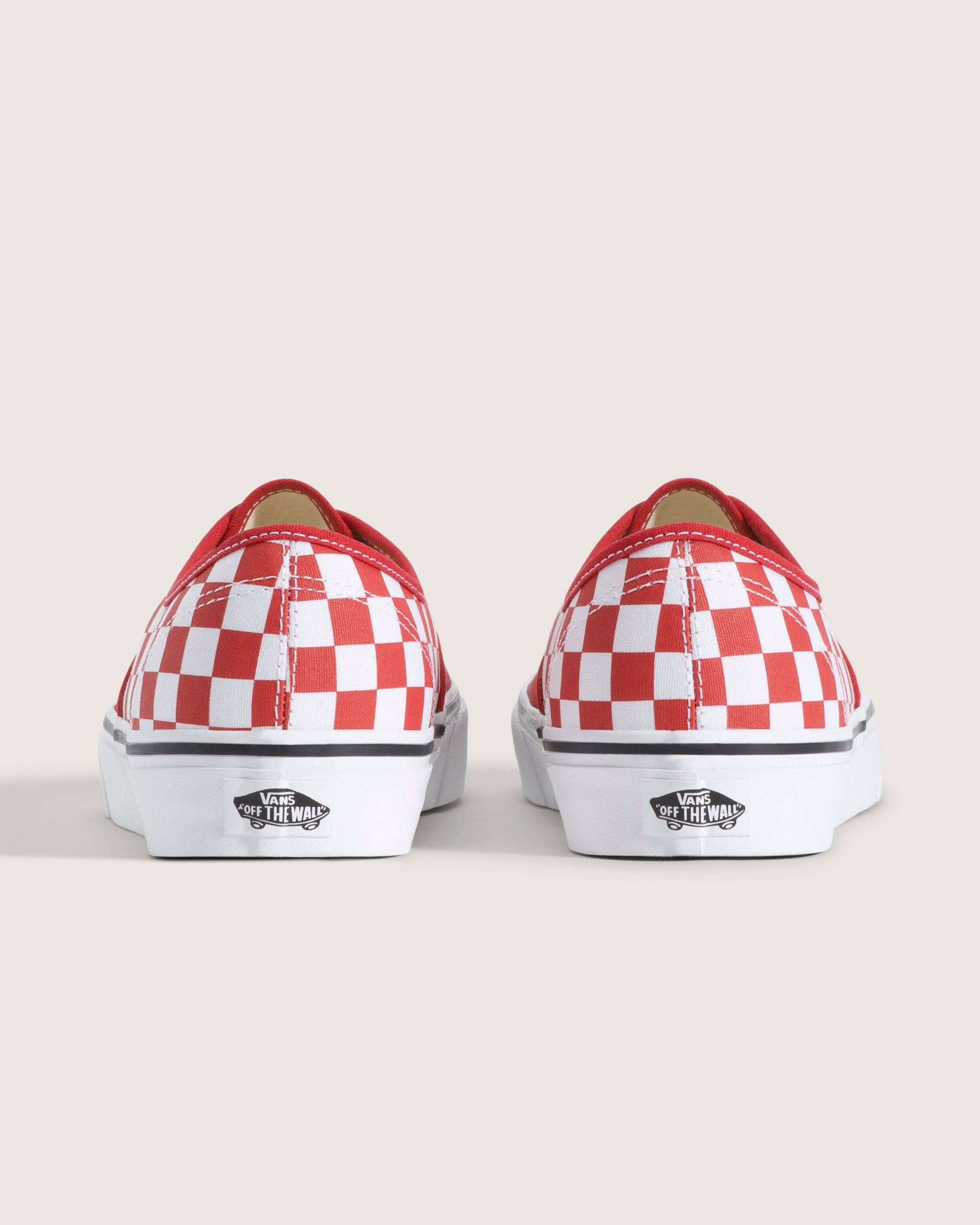 Authentic Shoe VANS Checkerboard Crimson Red  True White ALT3