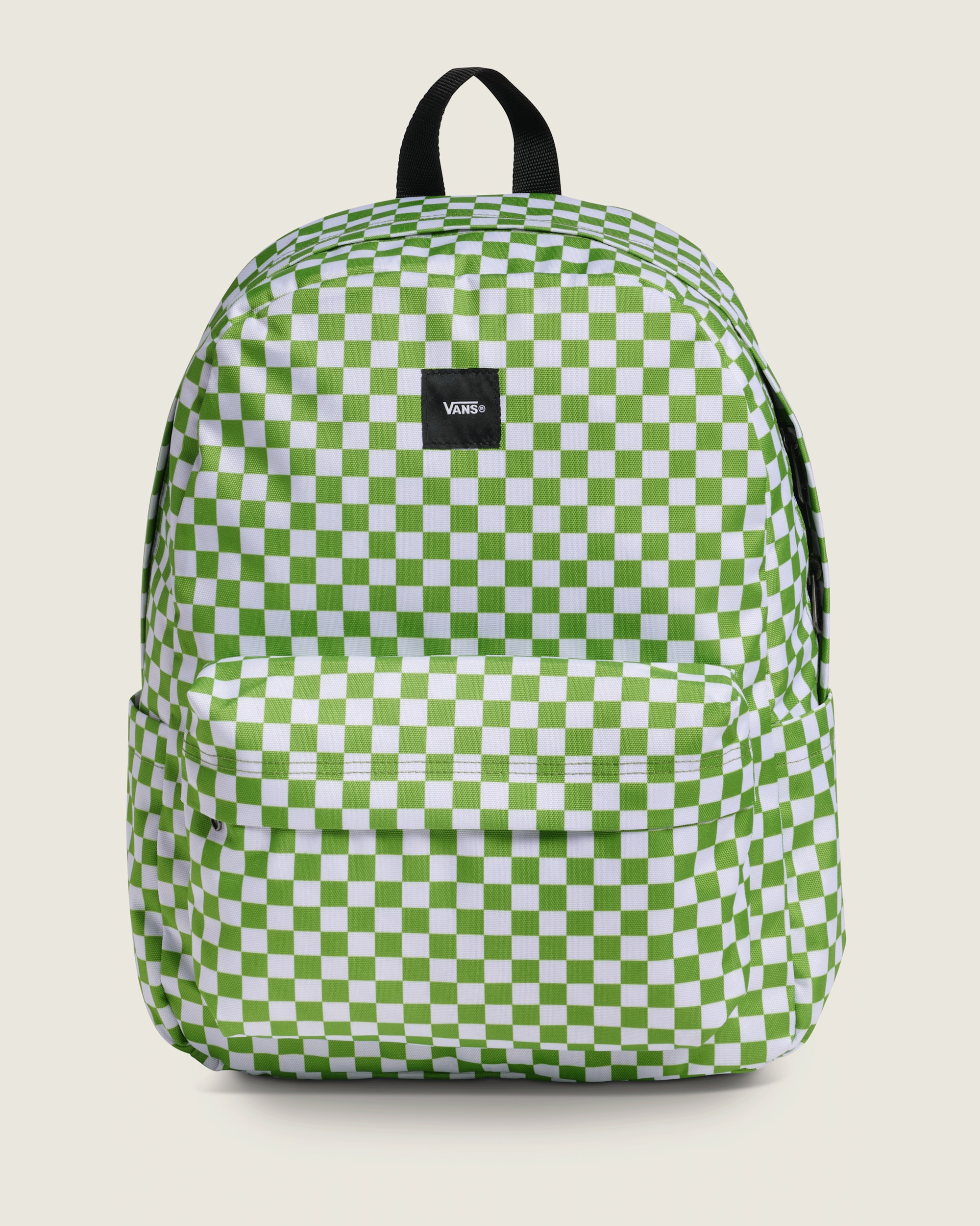 Checkerboard Old Skool Check Backpack VANS Lime Burst Green HERO