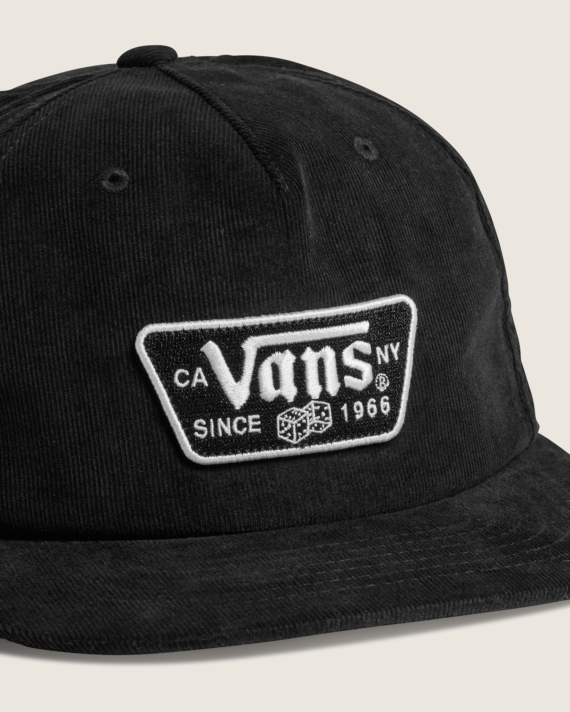 Knu Patch Unstructured Hat VANS Black ALT1