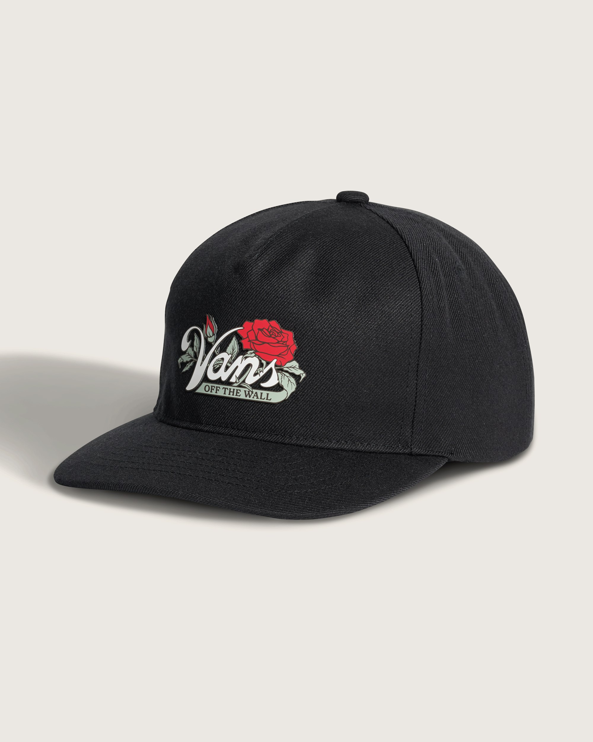 Old Skool Bloom Snapback Hat VANS Black HERO