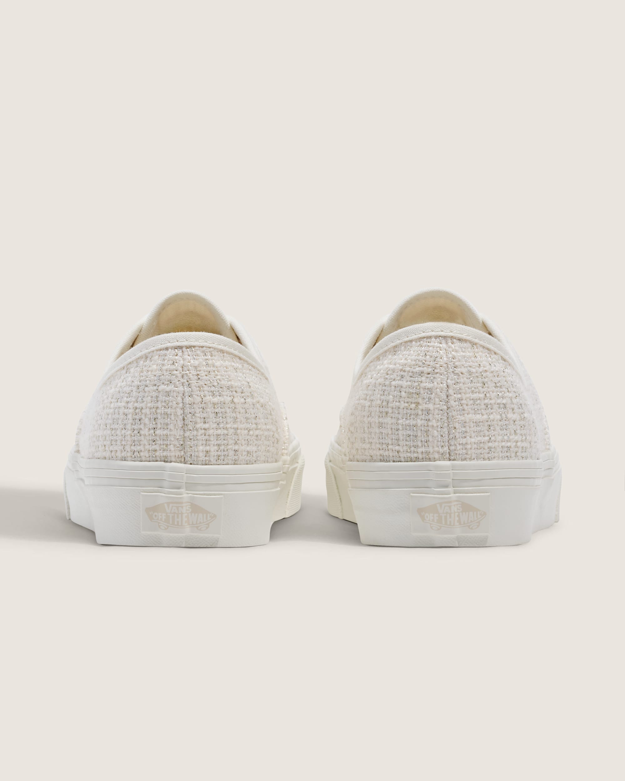 Authentic Shoe VANS Marshmallow White  Metallic Beige ALT3