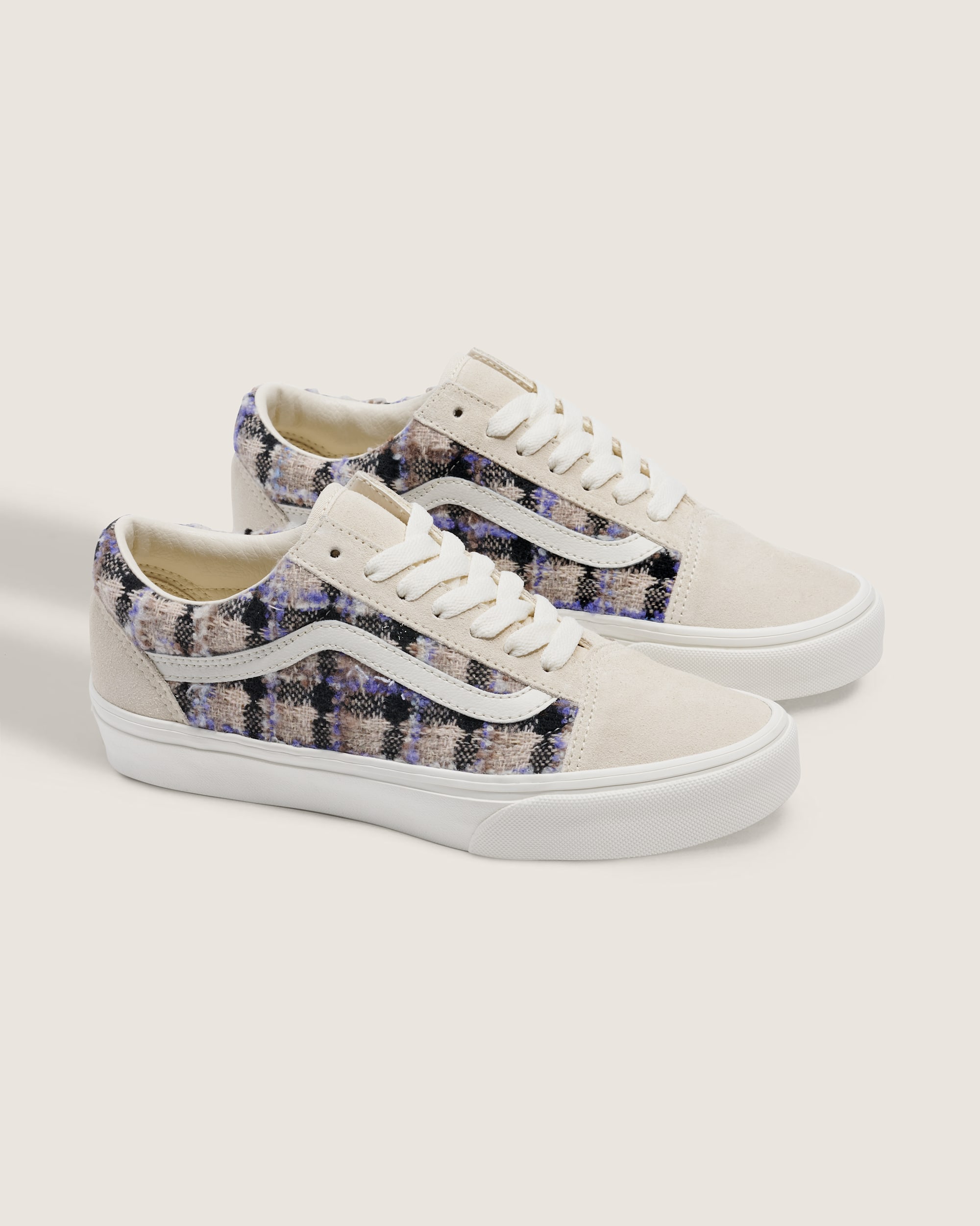 Old Skool Shoe VANS Turtledove White ALT1