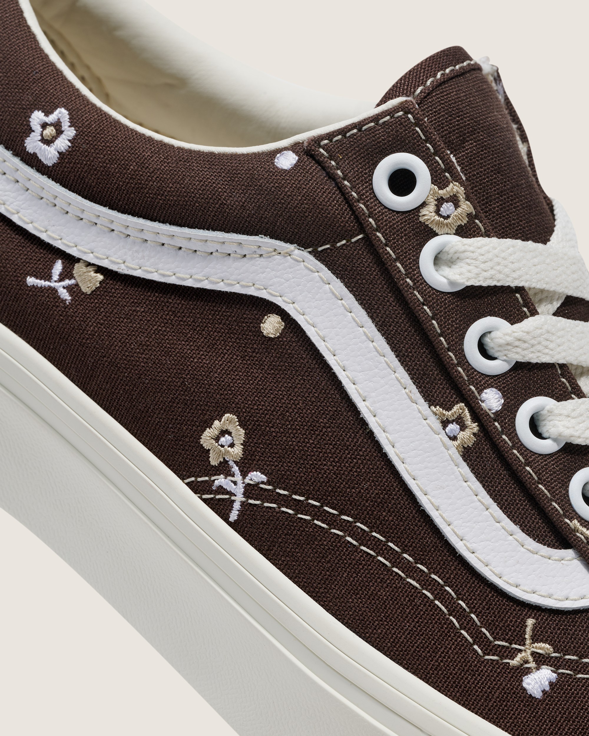 Old Skool Shoe VANS Demitasse Brown ALT4