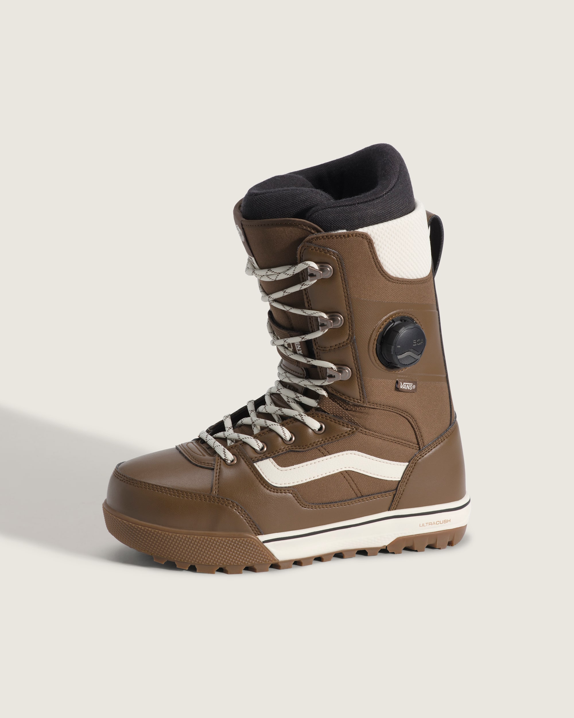 Invado Pro Snowboard Boot VANS Vintage Cocoa Brown HERO