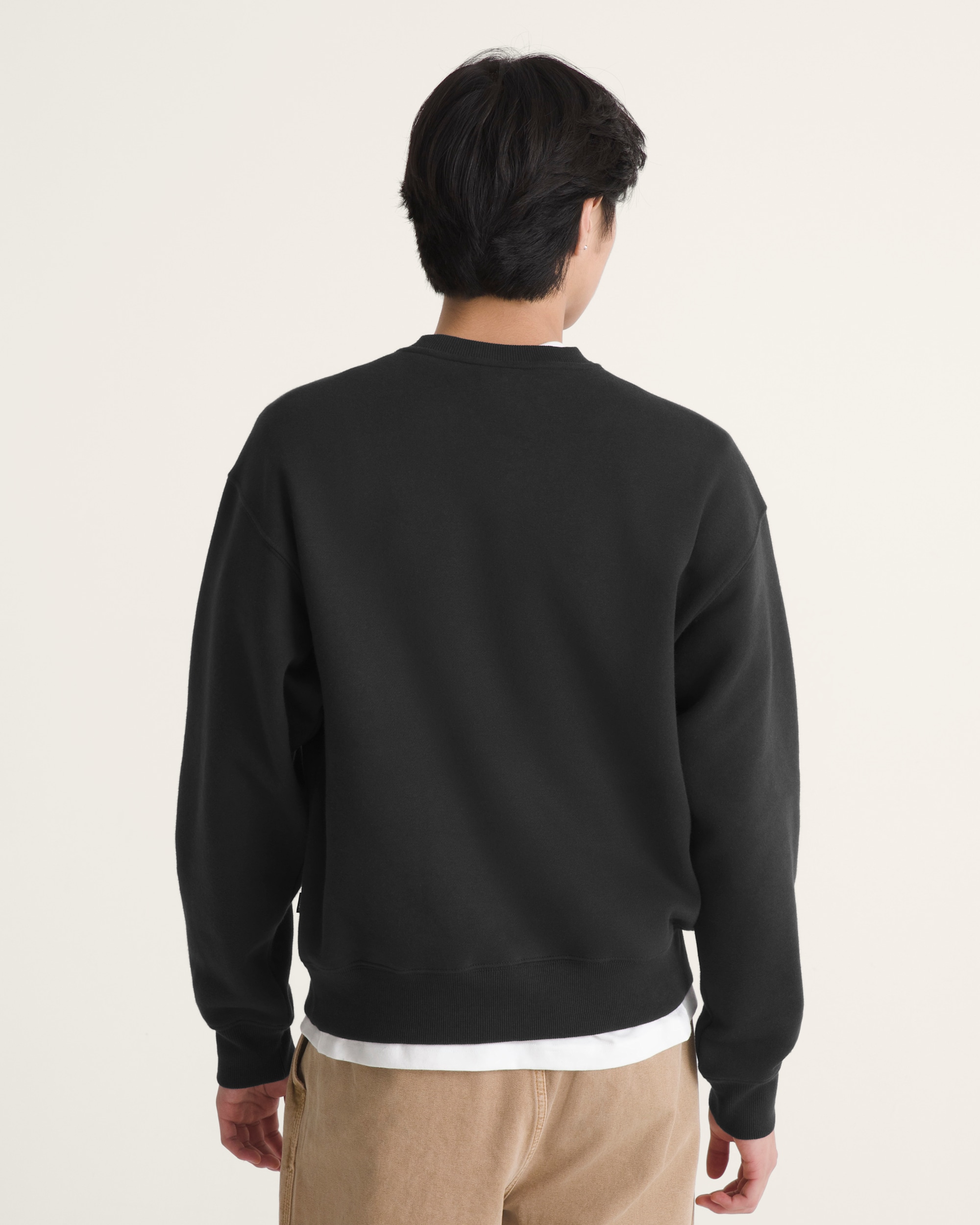 Knu Patch Pullover Hoodie VANS Black ALT3