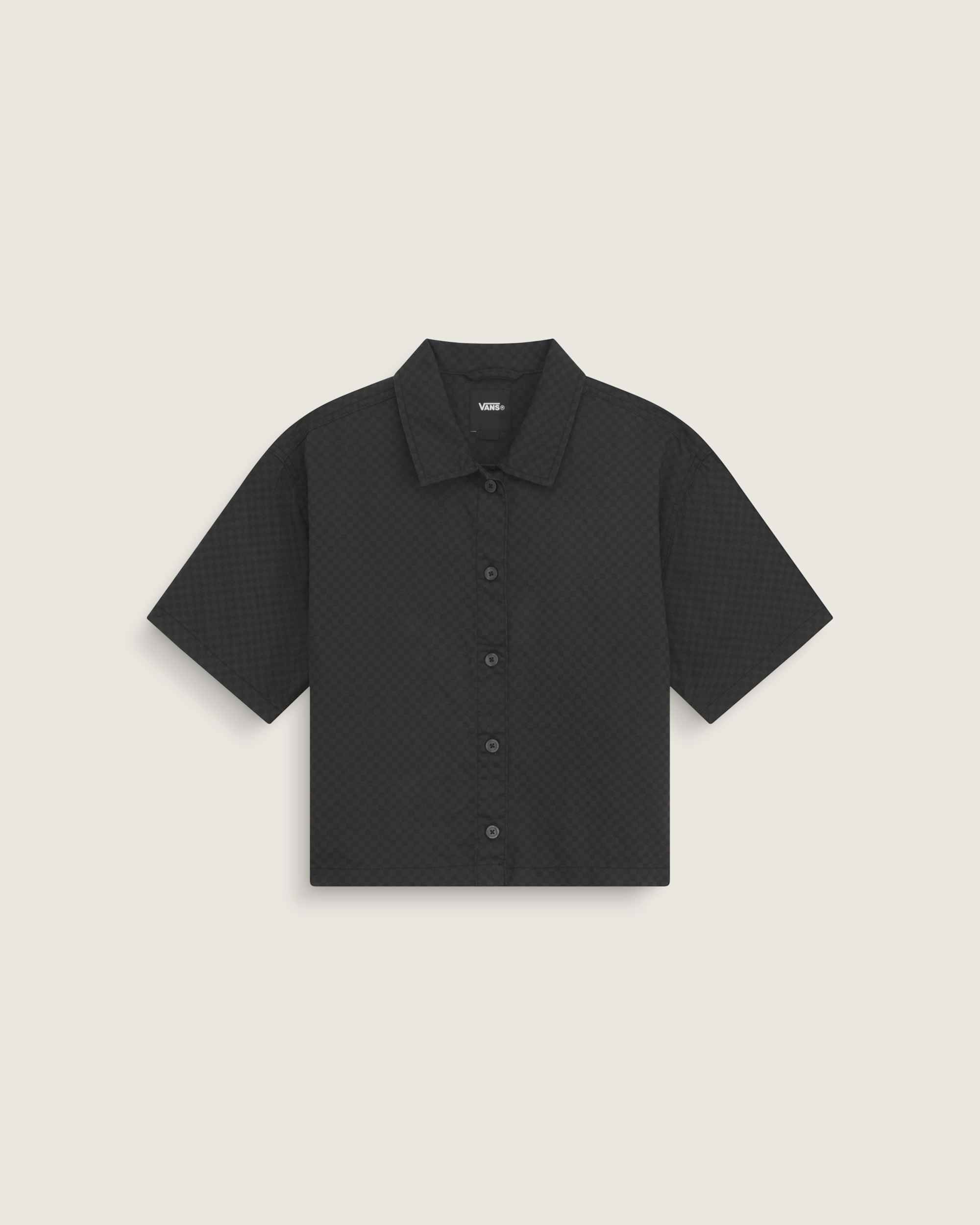 Dewey Shirt VANS Black HERO