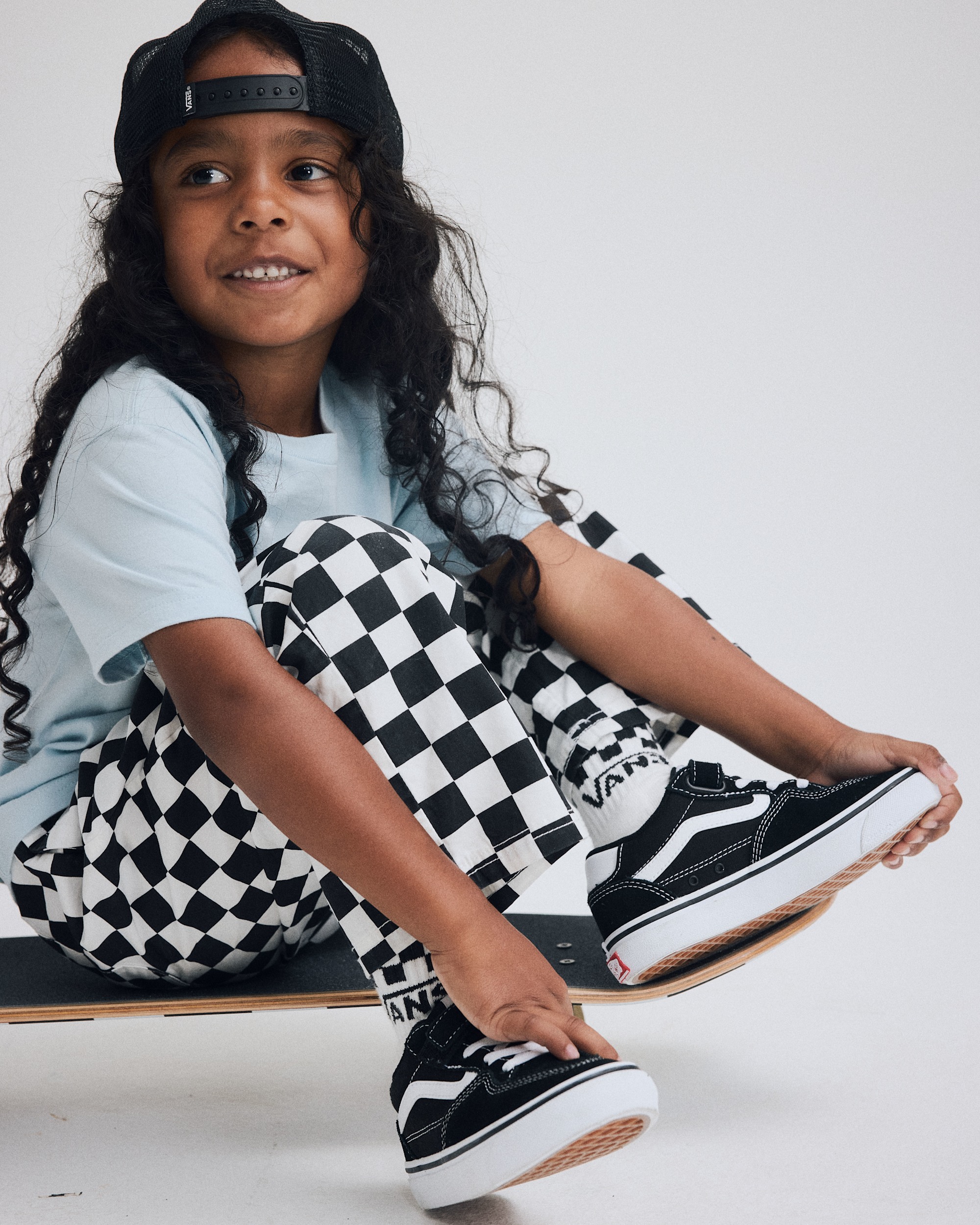 Chaussure de Skate Rowan pour Petits Enfants VANS Noir  Blanc ALT5