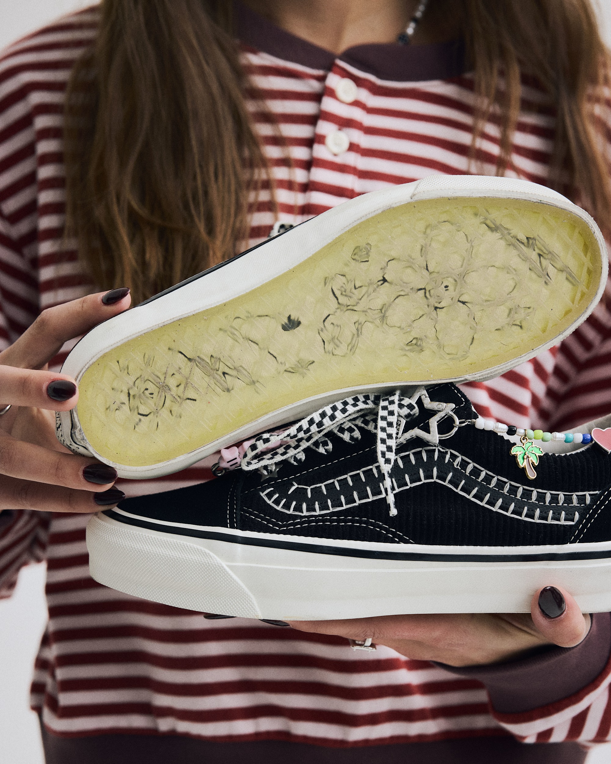 Premium Old Skool Cocona Shoe VANS Black  Marshmallow White ALT7