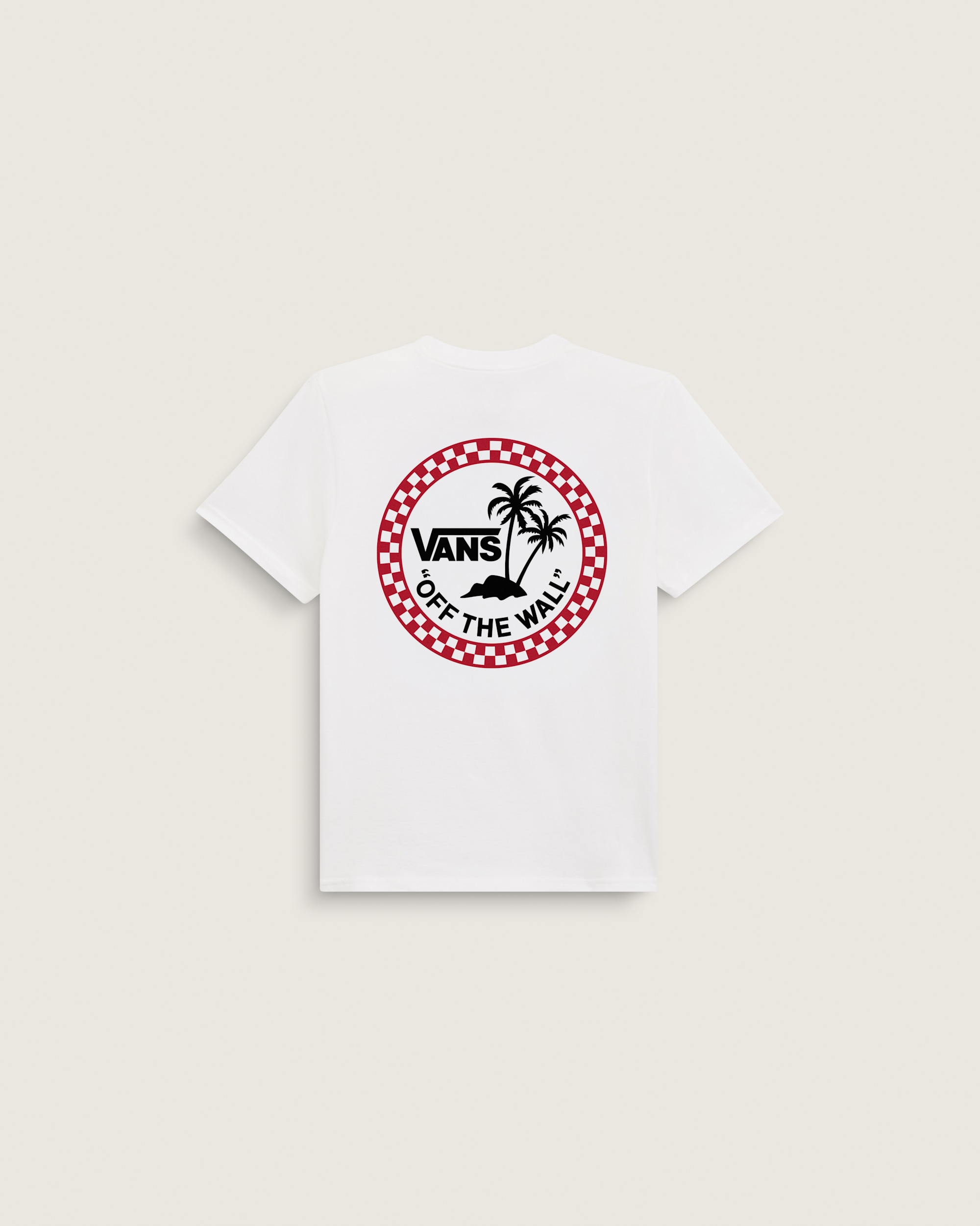Kids Knu Palms TShirt VANS White HERO