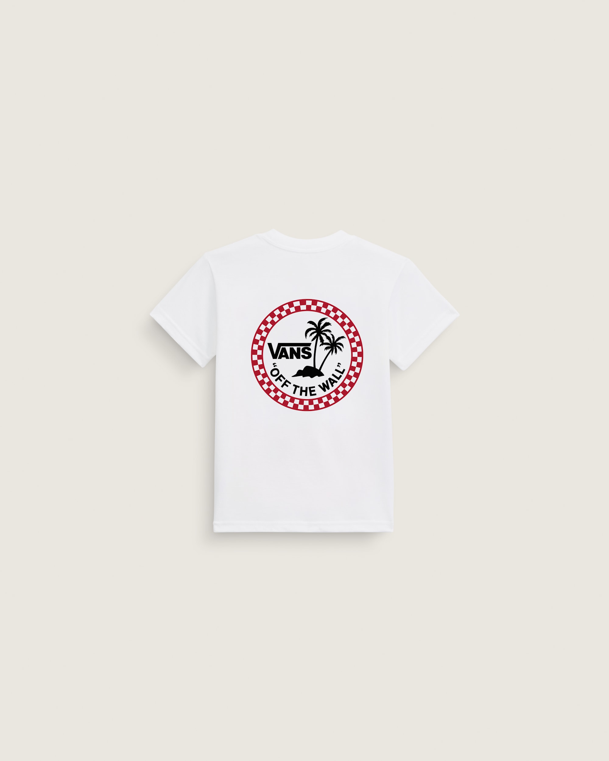 Little Kids Knu Palms TShirt VANS White ALT1