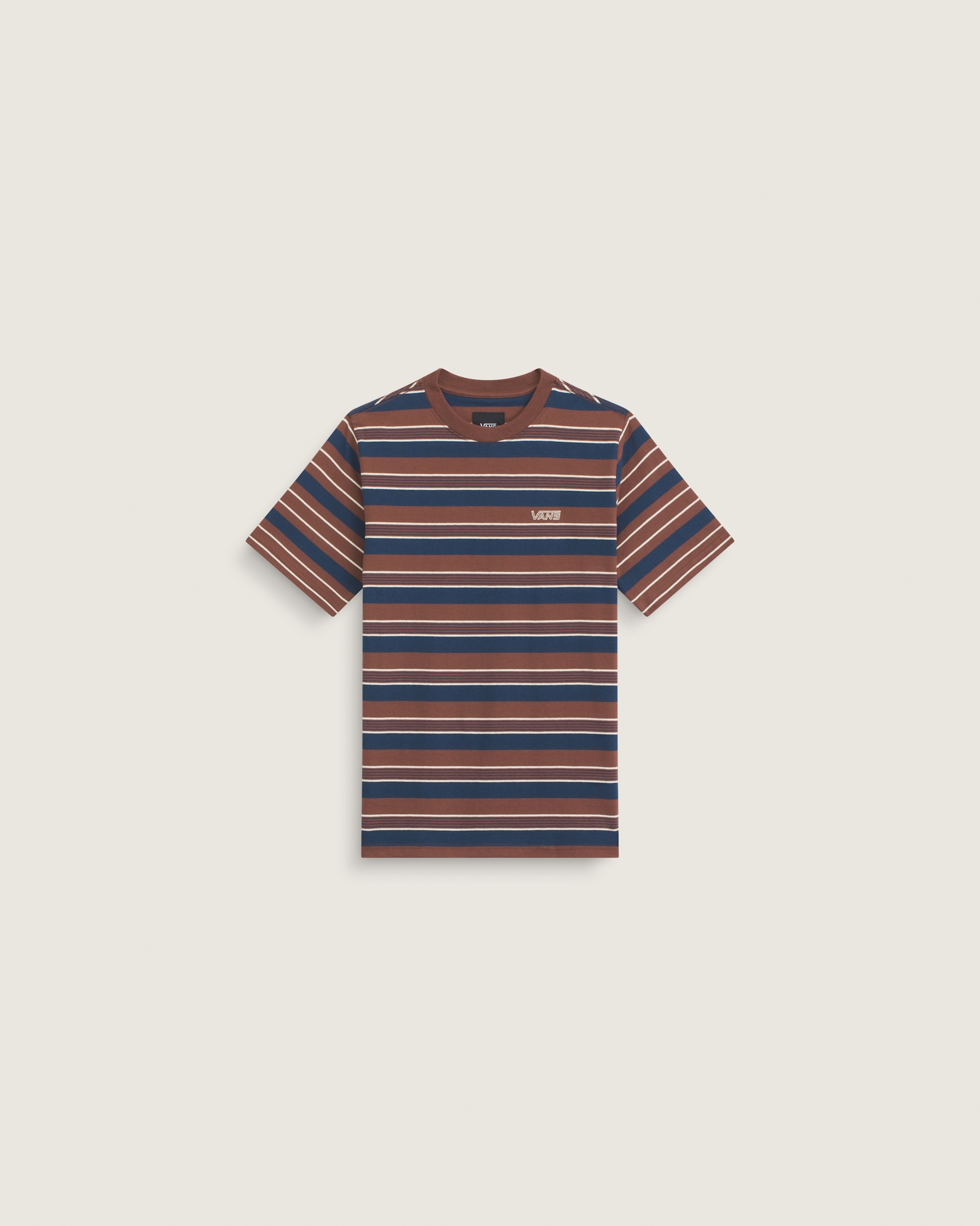 Little Kids Pismo Knit Shirt VANS Potting Soil Brown HERO