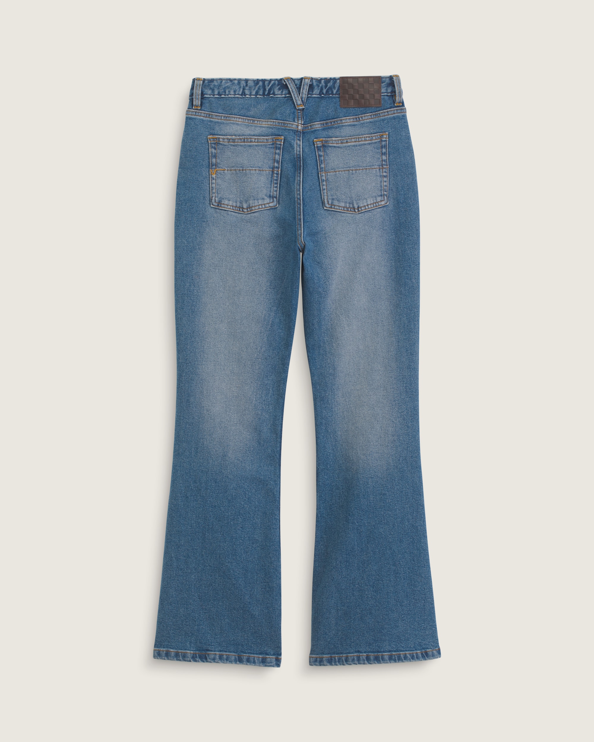 Check5 Mid Rise Boot Cut Pants VANS Vintage Indigo ALT1