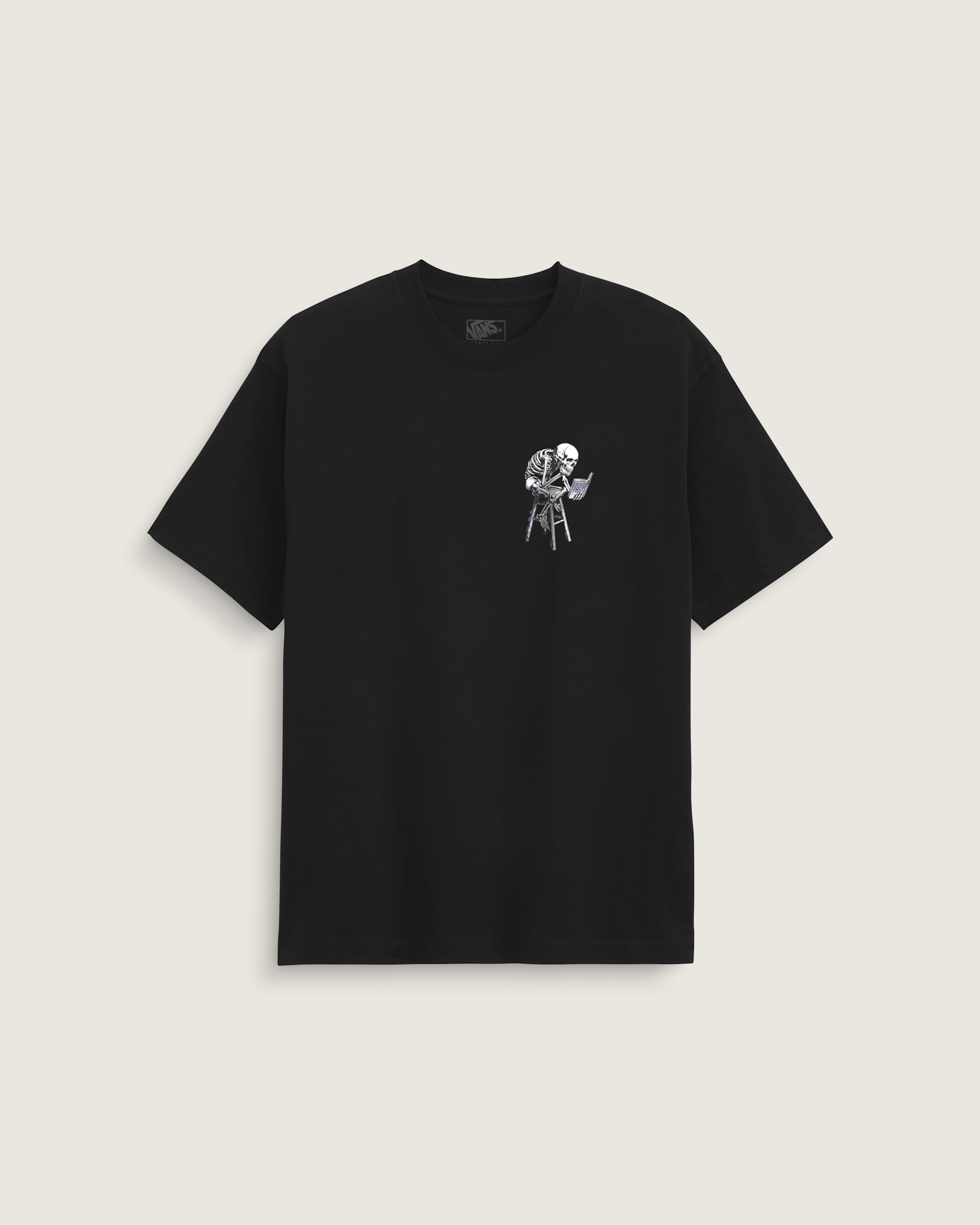 Vans Reading Club TShirt VANS Black ALT1