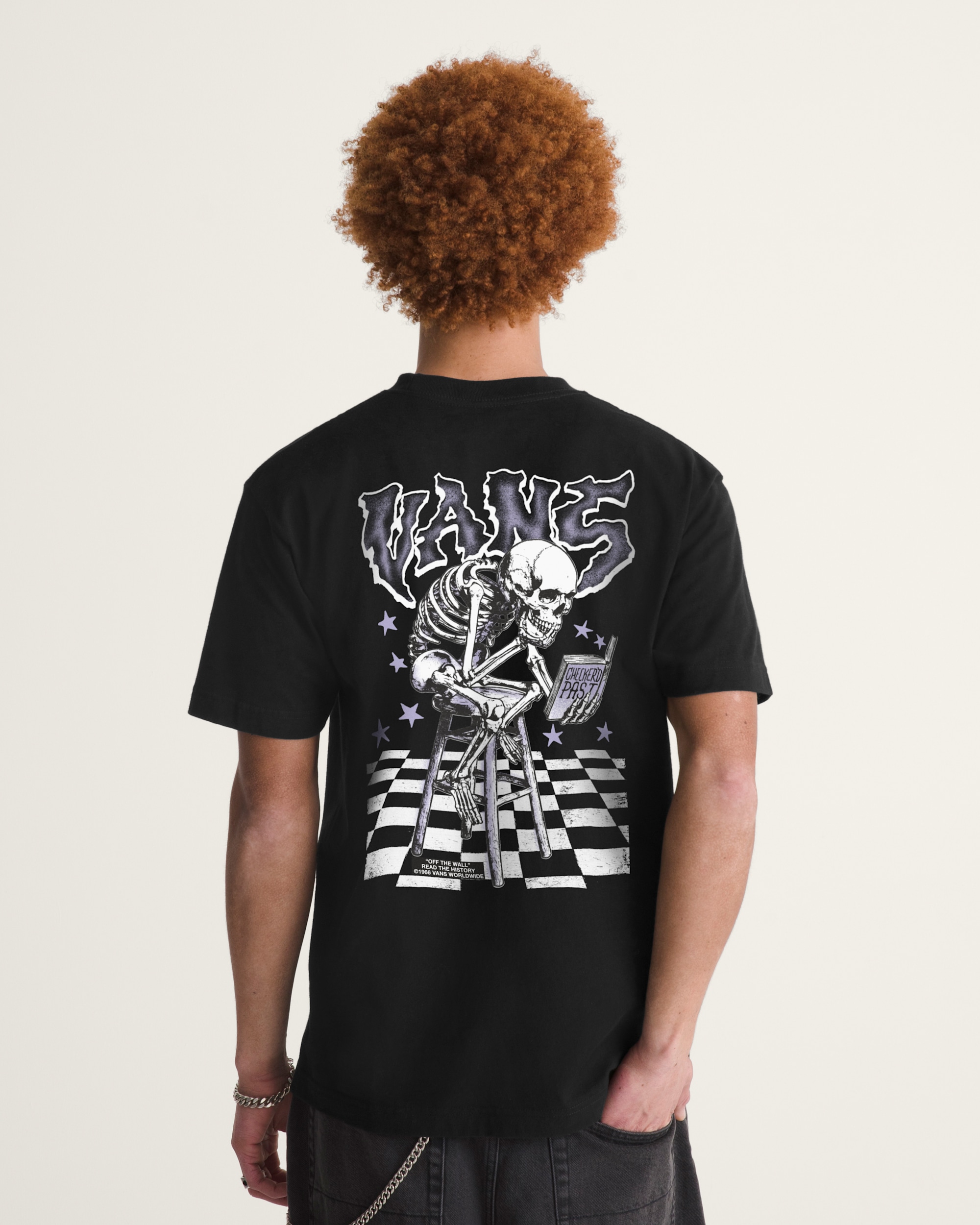 Vans Reading Club TShirt VANS Black ALT3