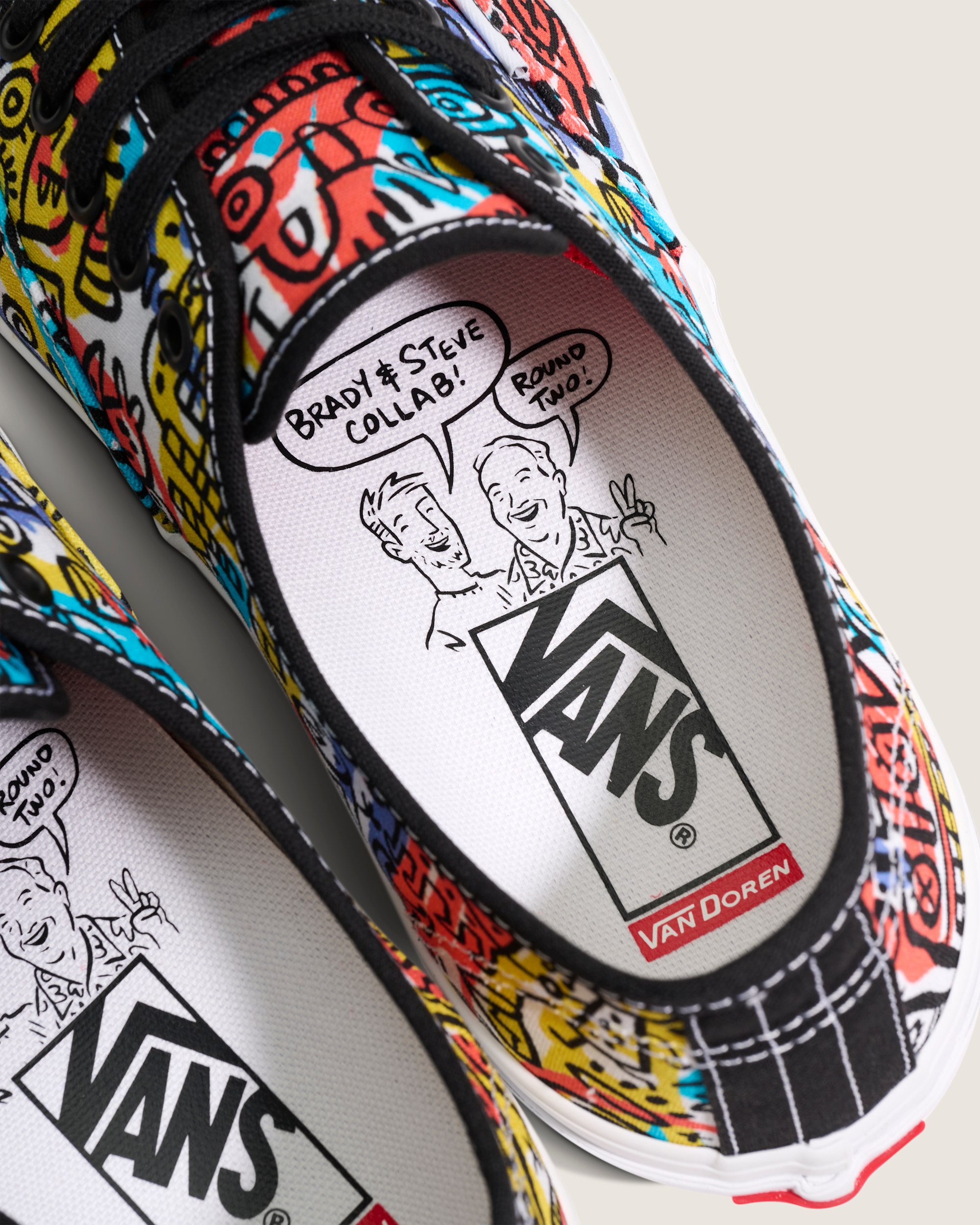 Van Doren Approved x Brady Smith Skate Authentic Shoe VANS Multi ALT5