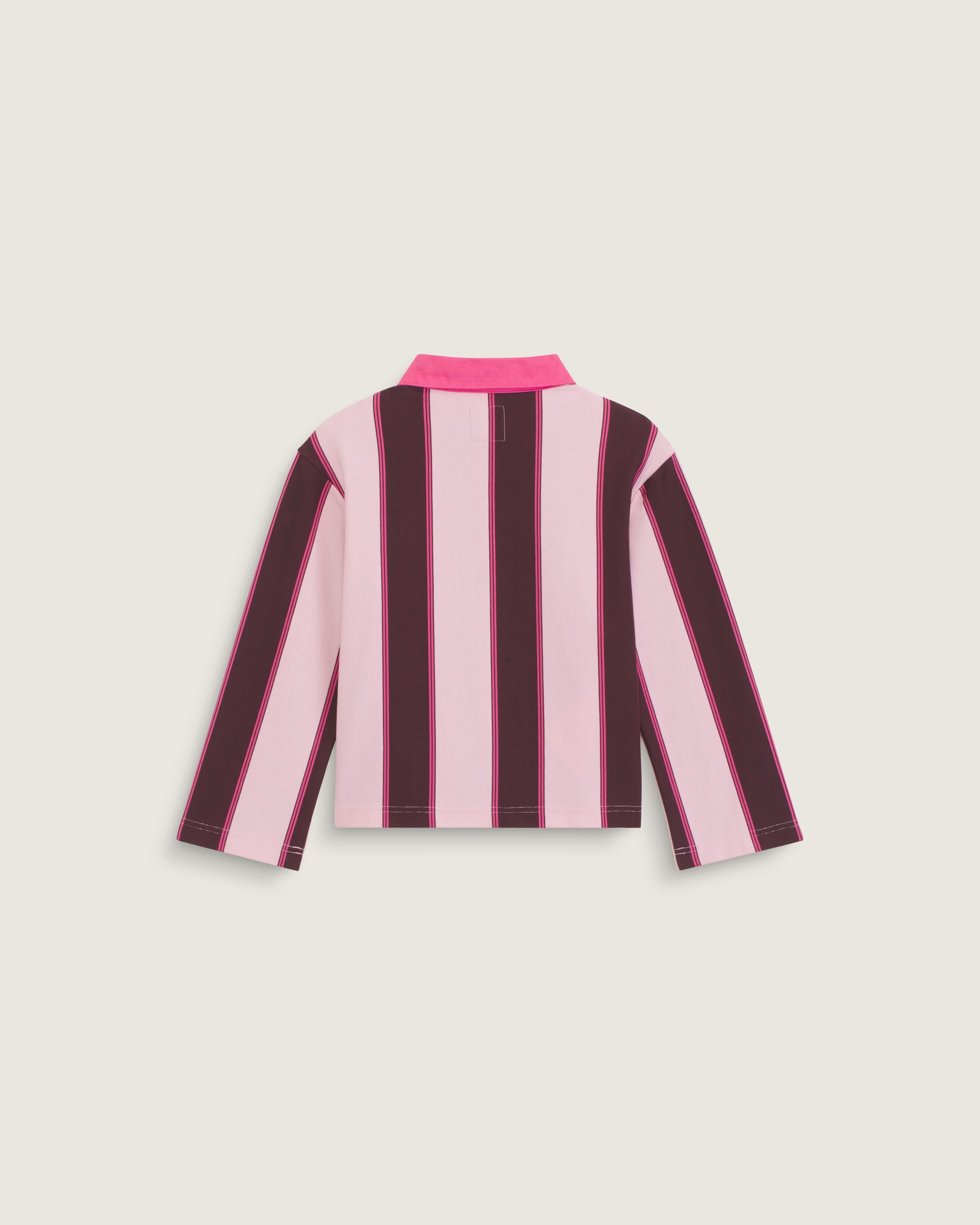 Kids Becky Rugby Shirt VANS Coral Blush ALT1