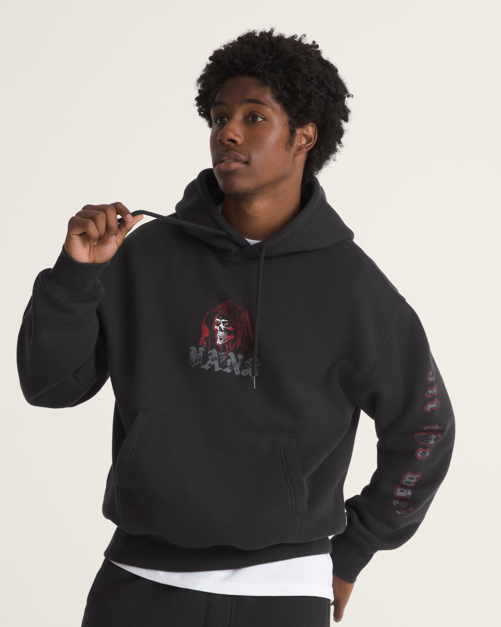 Sinister Pullover Sweatshirt VANS Black HERO