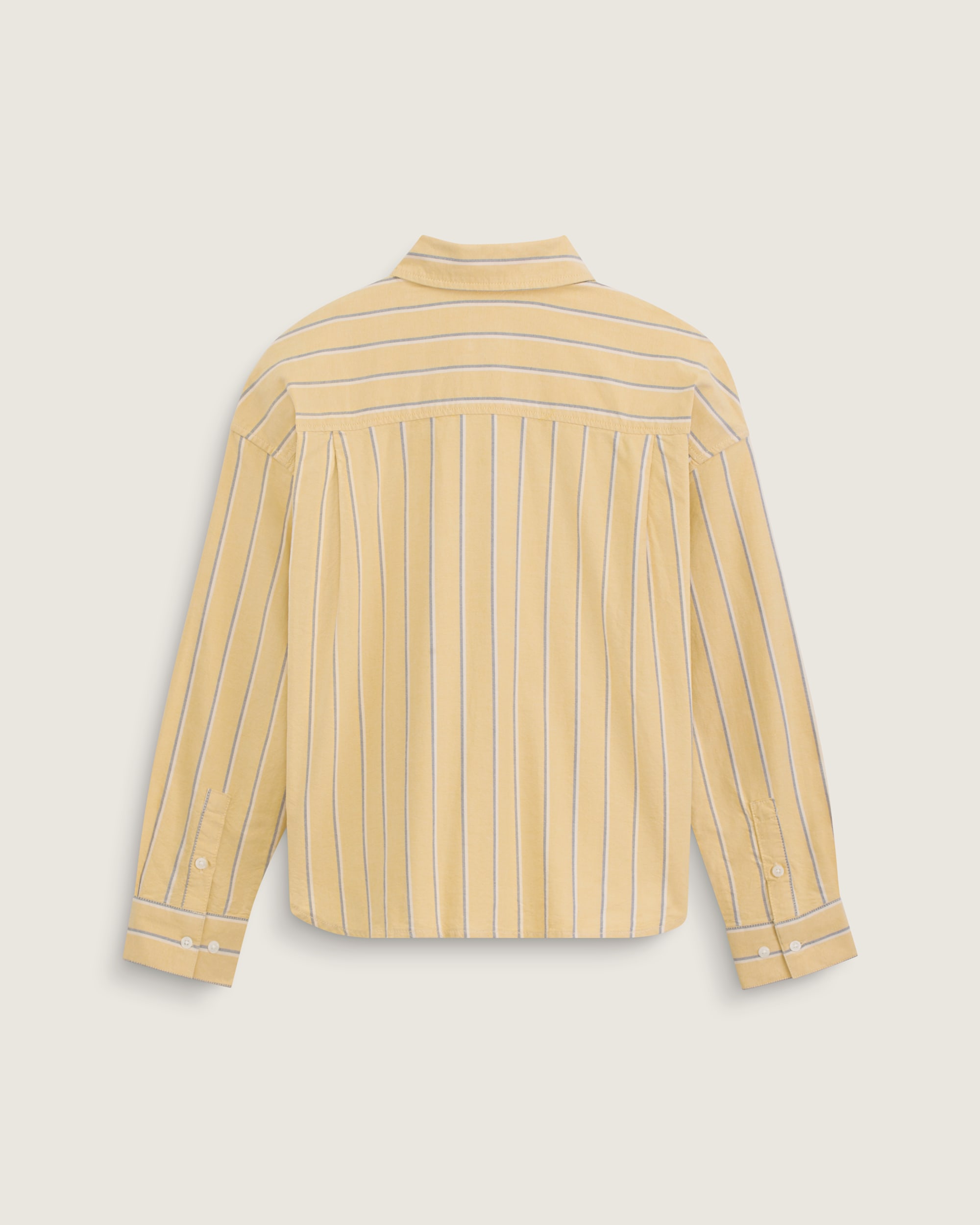 Long Sleeve Boxy Oxford Shirt VANS Dusty Gold ALT1