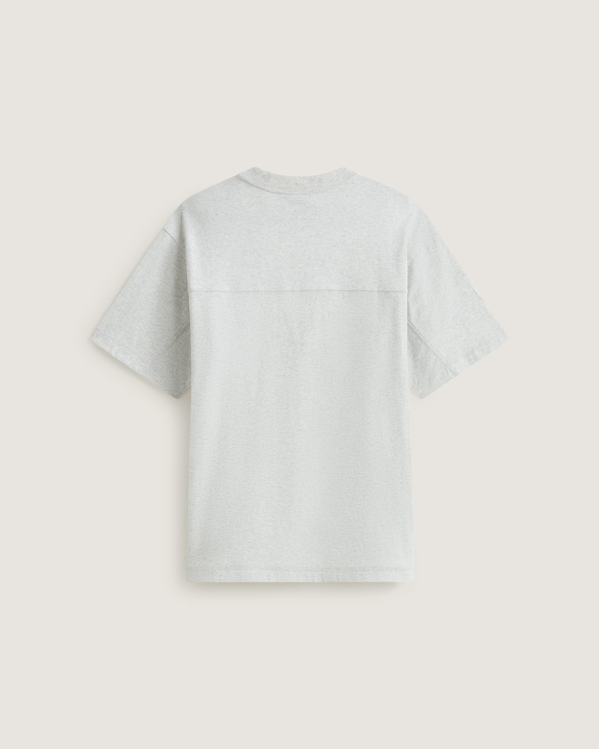 Contrast Stitch Loose Fit TShirt VANS Ash Heather Grey ALT1