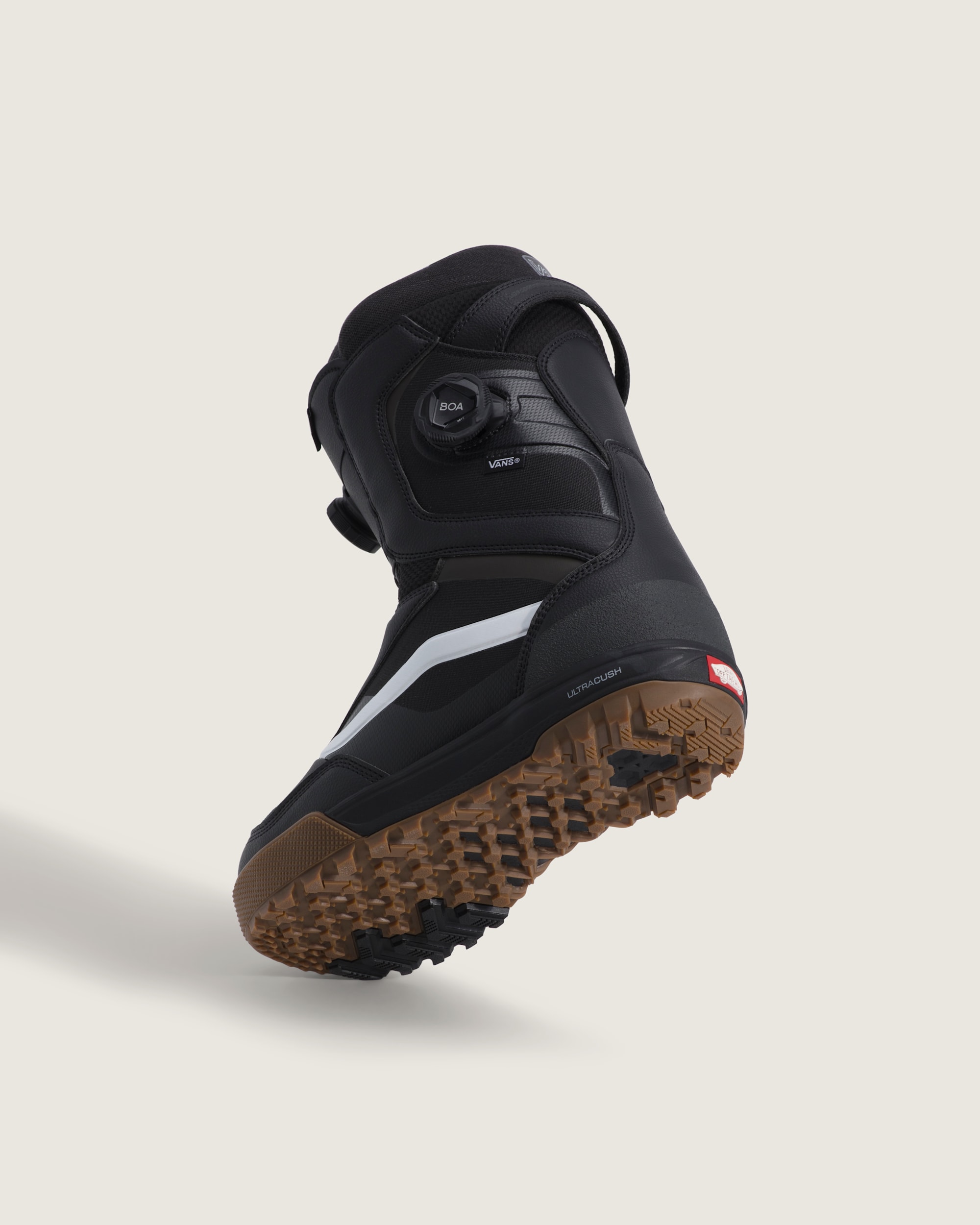 Aura Pro 20 Snowboard Boot VANS Black  White  Gum Brown ALT3