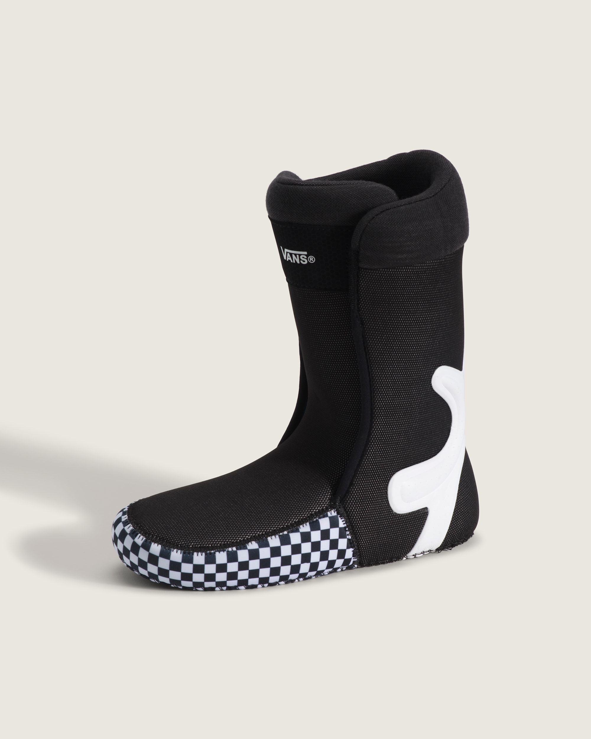 Aura Pro 20 Snowboard Boot VANS Black  White  Gum Brown ALT6