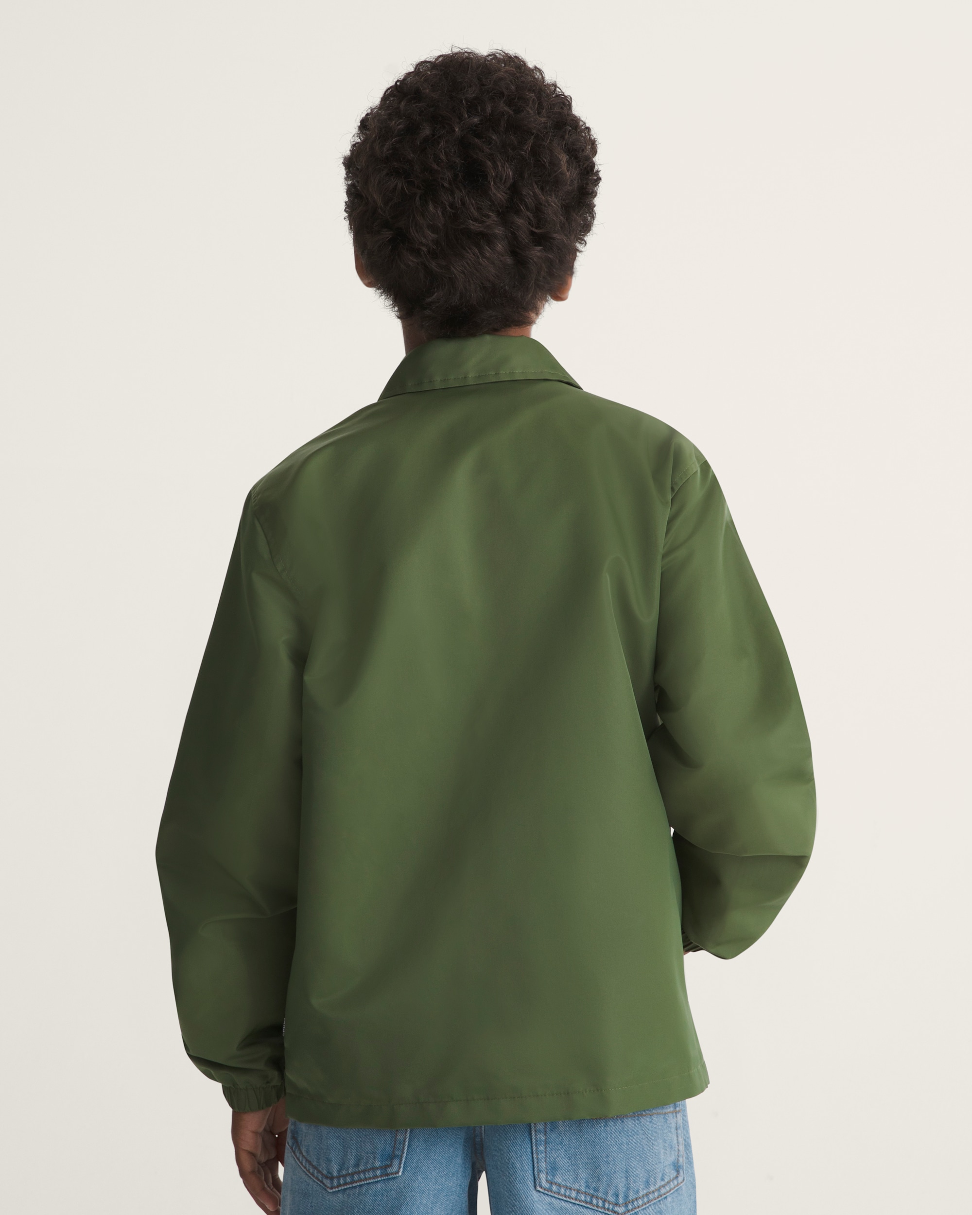 New Torrey Coaches Jacket VANS Green Balsam ALT3