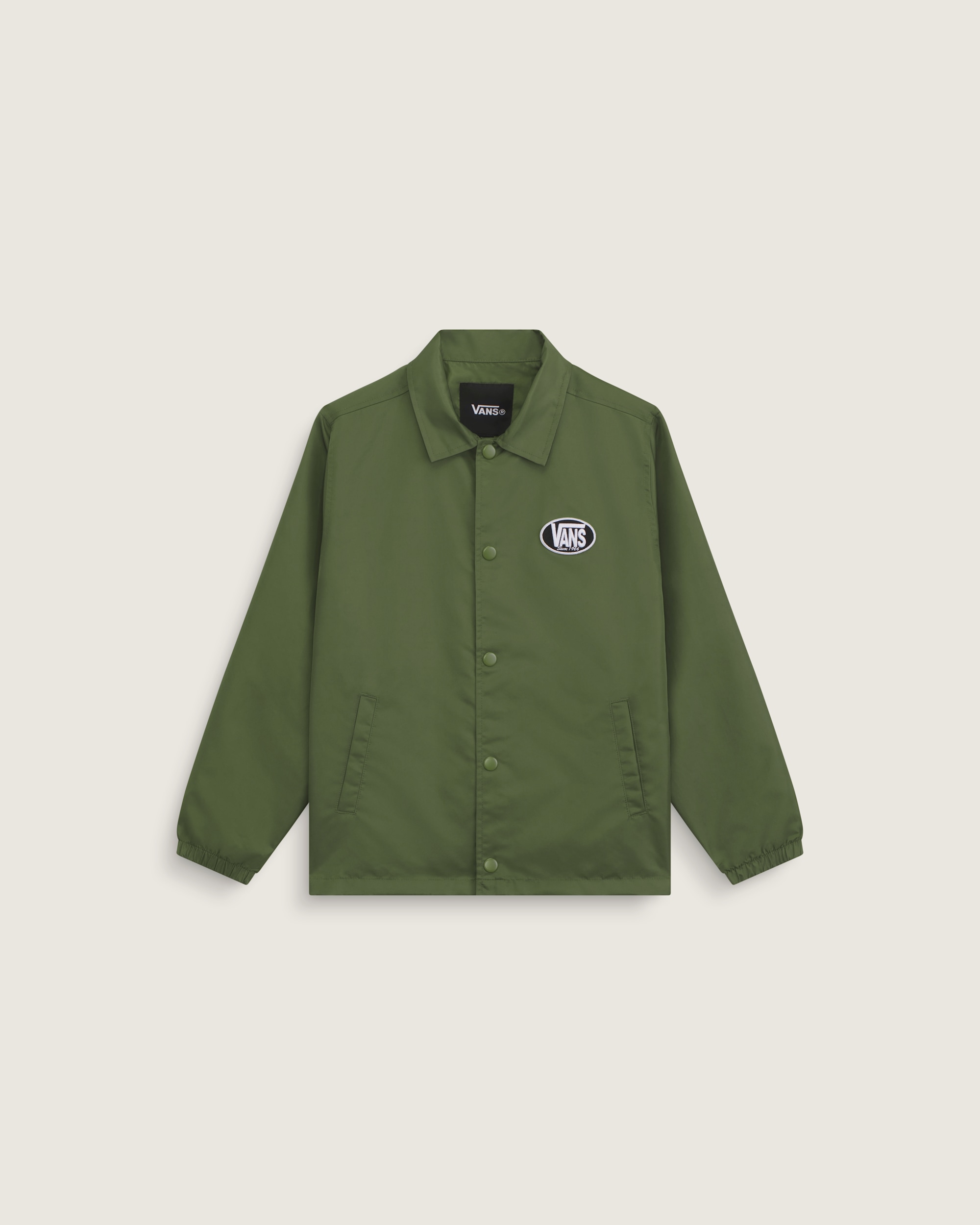 New Torrey Coaches Jacket VANS Green Balsam HERO