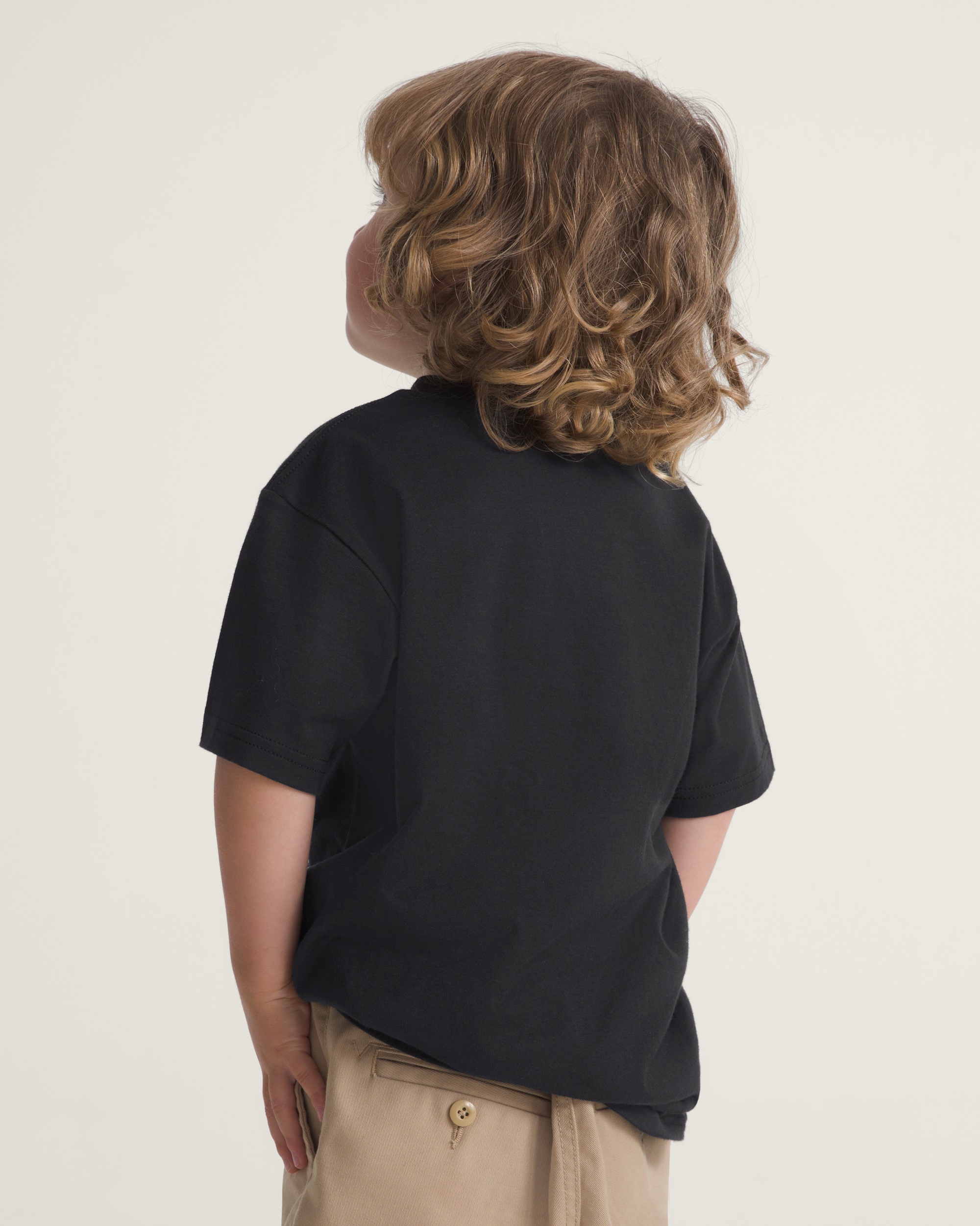 Little Kids Glow Bones TShirt VANS GlowintheDark  Black ALT4