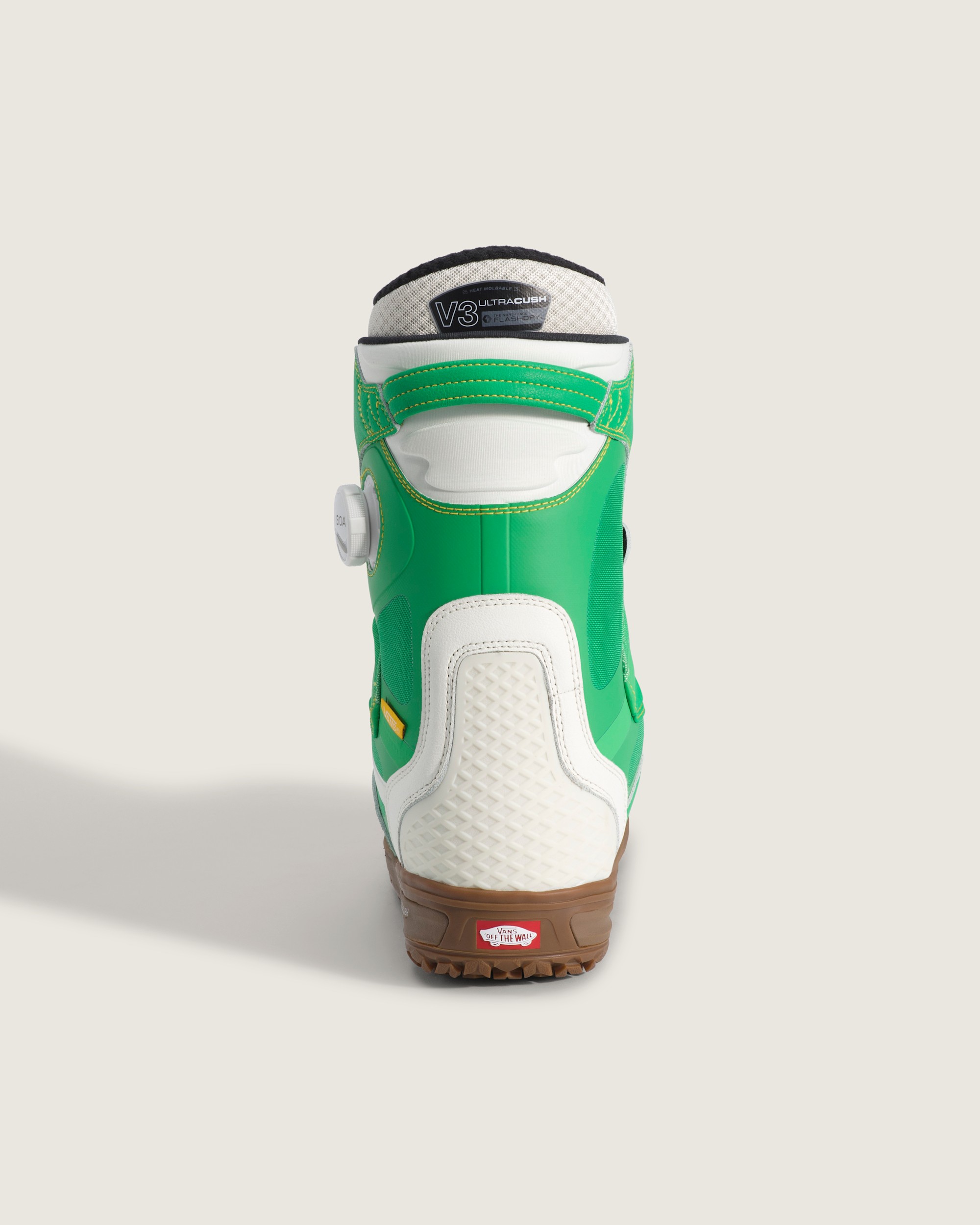 Womens Progress Snowboard Boot VANS Green  Yellow ALT4