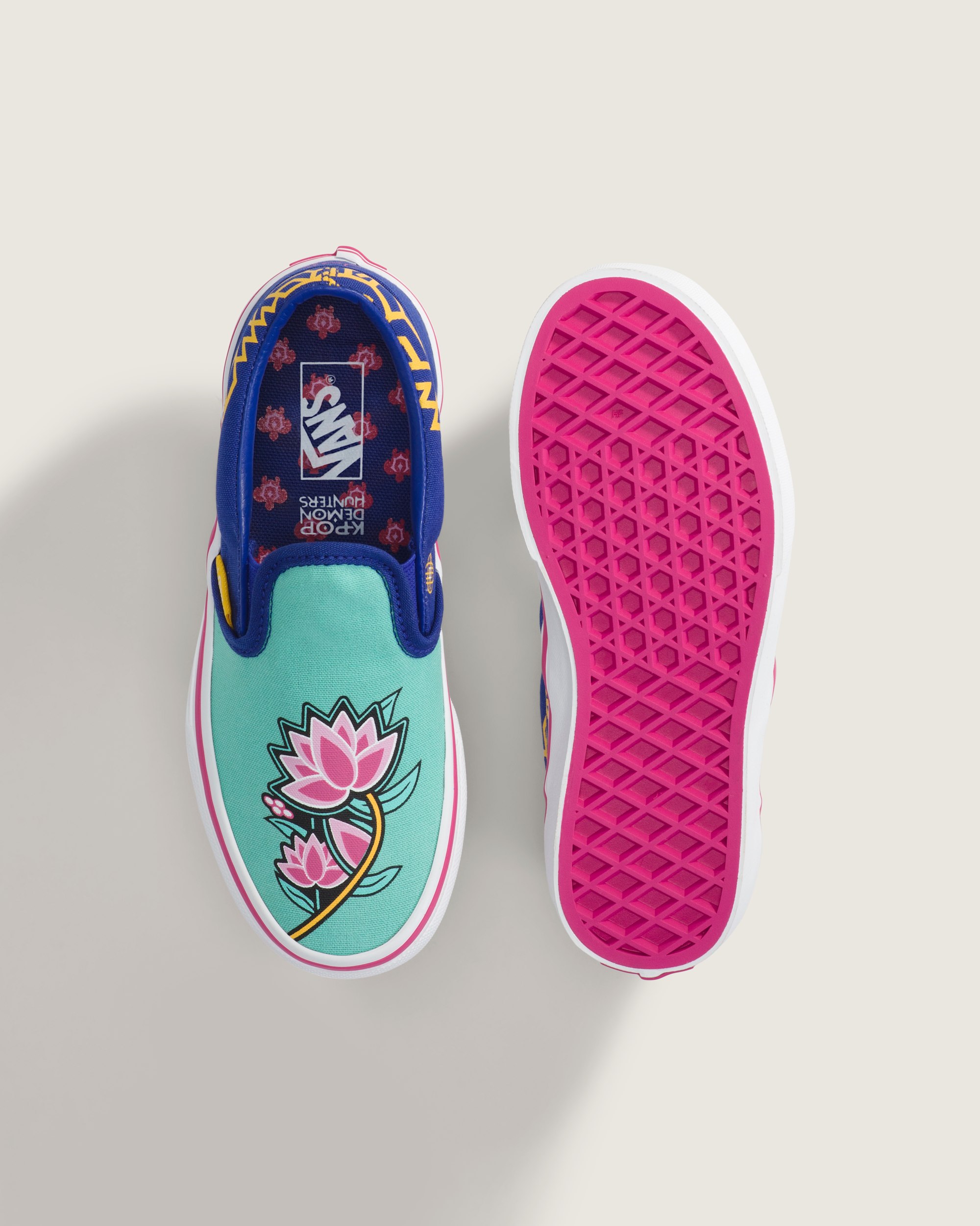 KPop Demon Hunters x Vans Little Kids Classic SlipOn Shoe VANS KPop Demon Hunters Zoey ALT2