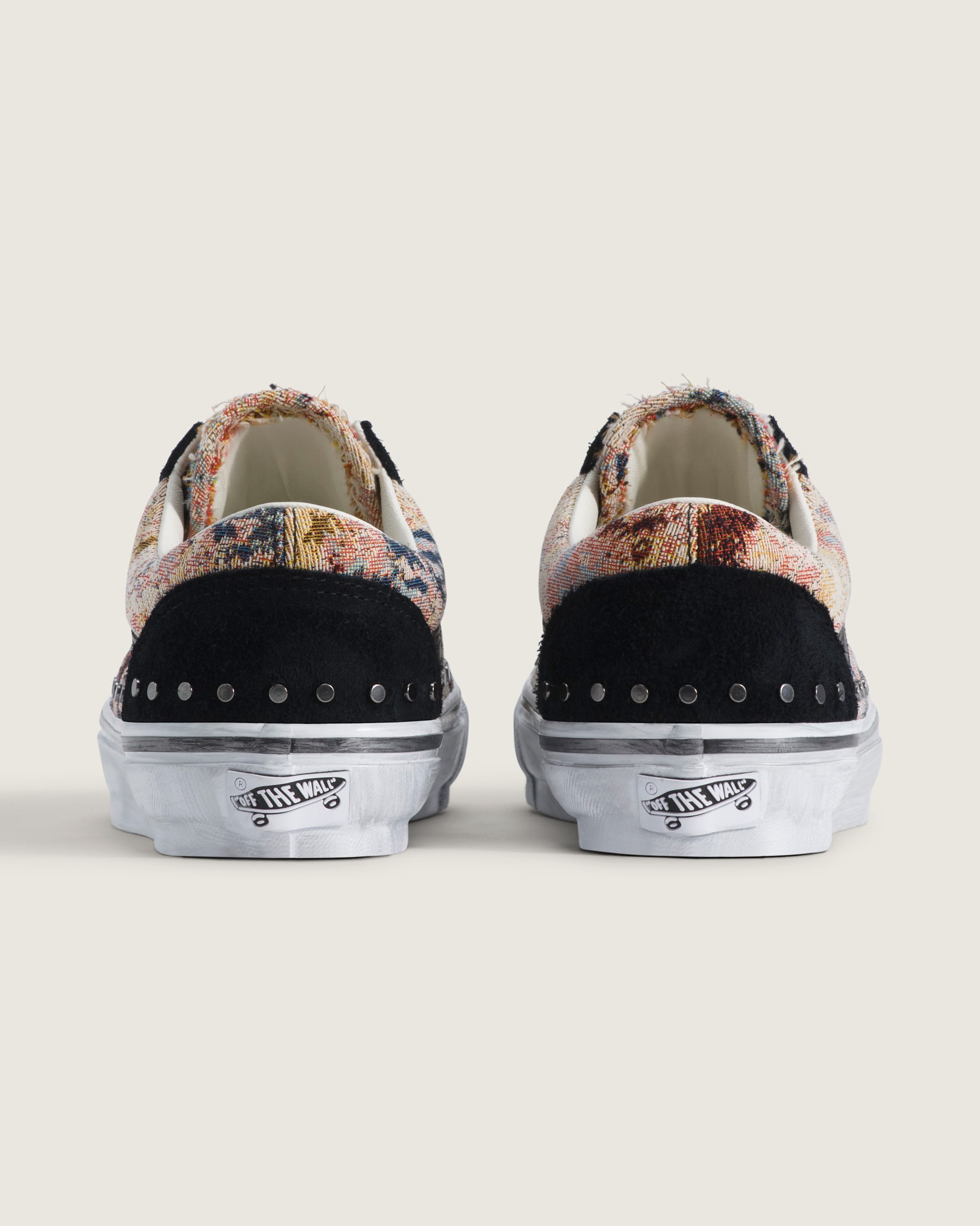Premium Old Skool 36 Shoe VANS Floral Rivets Black  Multi ALT3