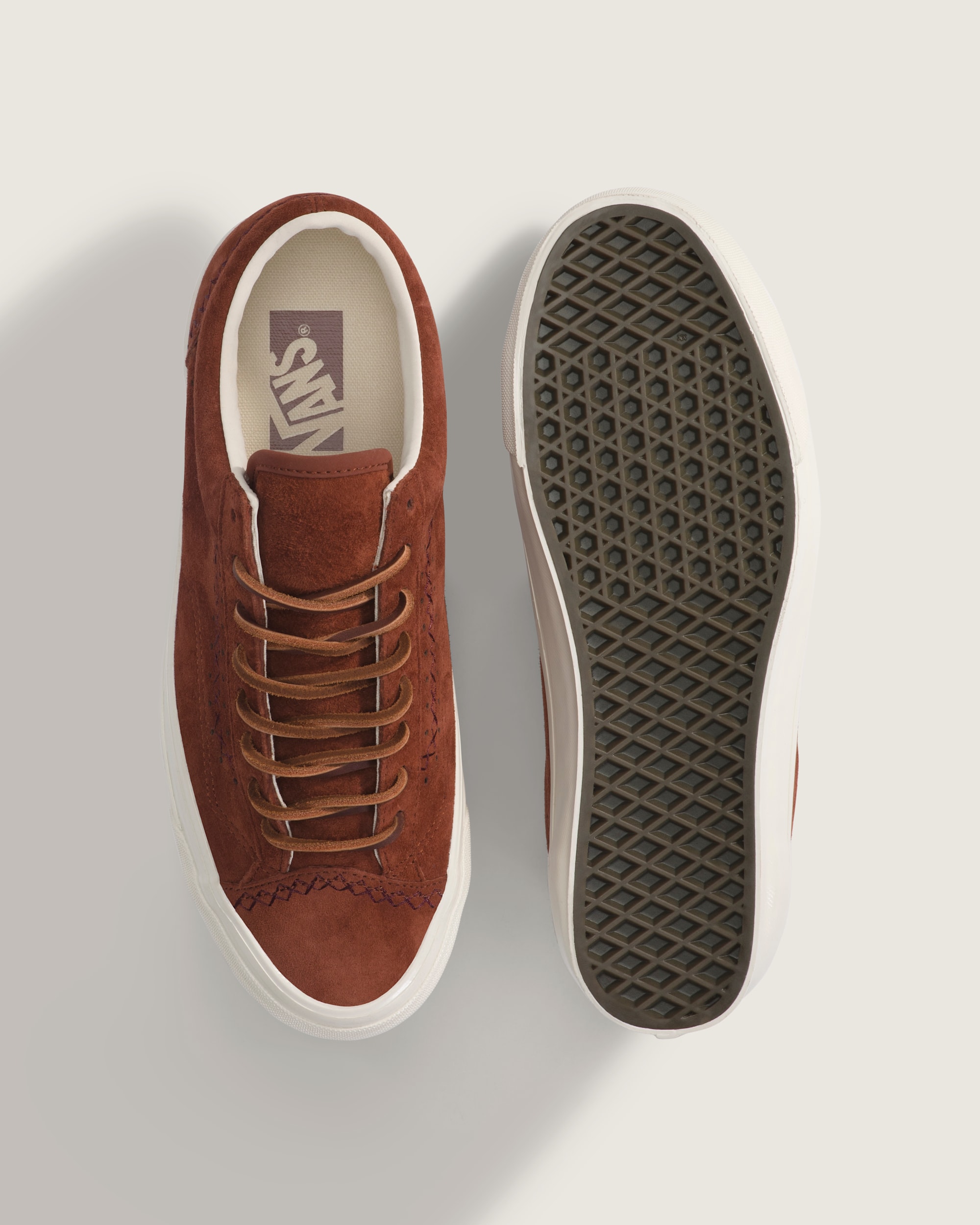 Premium Old Skool 36 Shoe VANS Crafted Brown Earth ALT2
