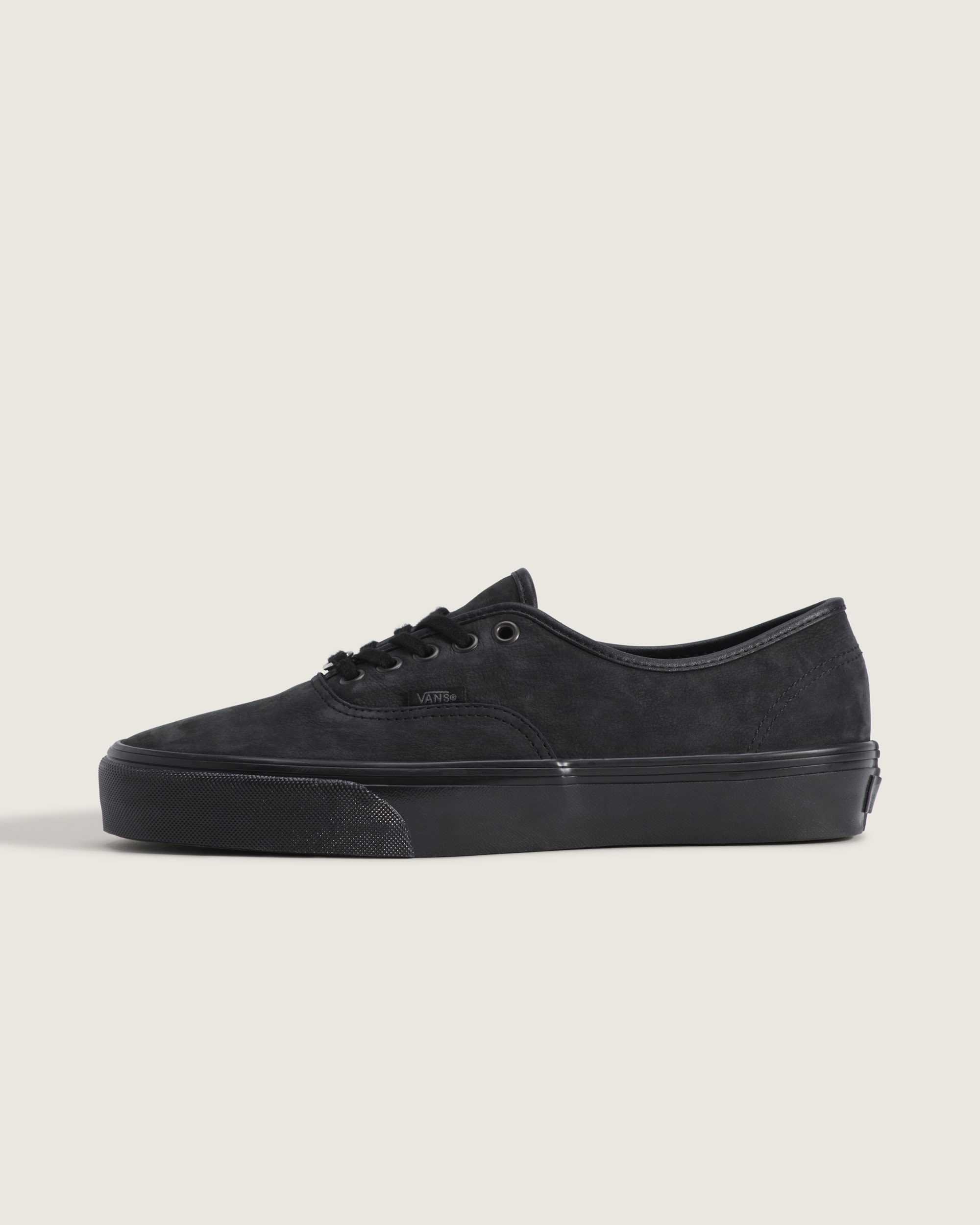 Authentic Shoe VANS Leather Black  Black HERO