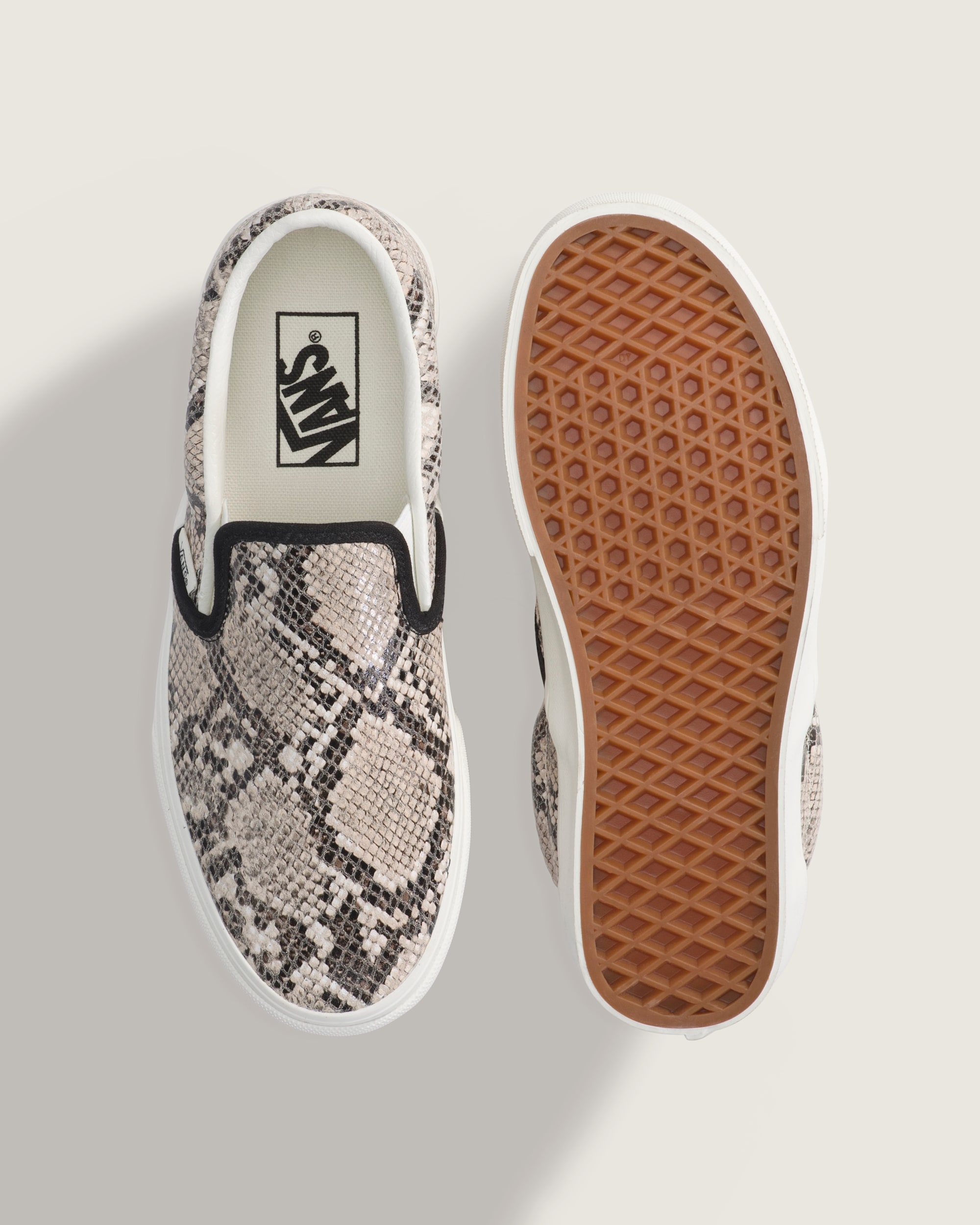 Classic SlipOn Shoe VANS Python Turtledove White ALT2