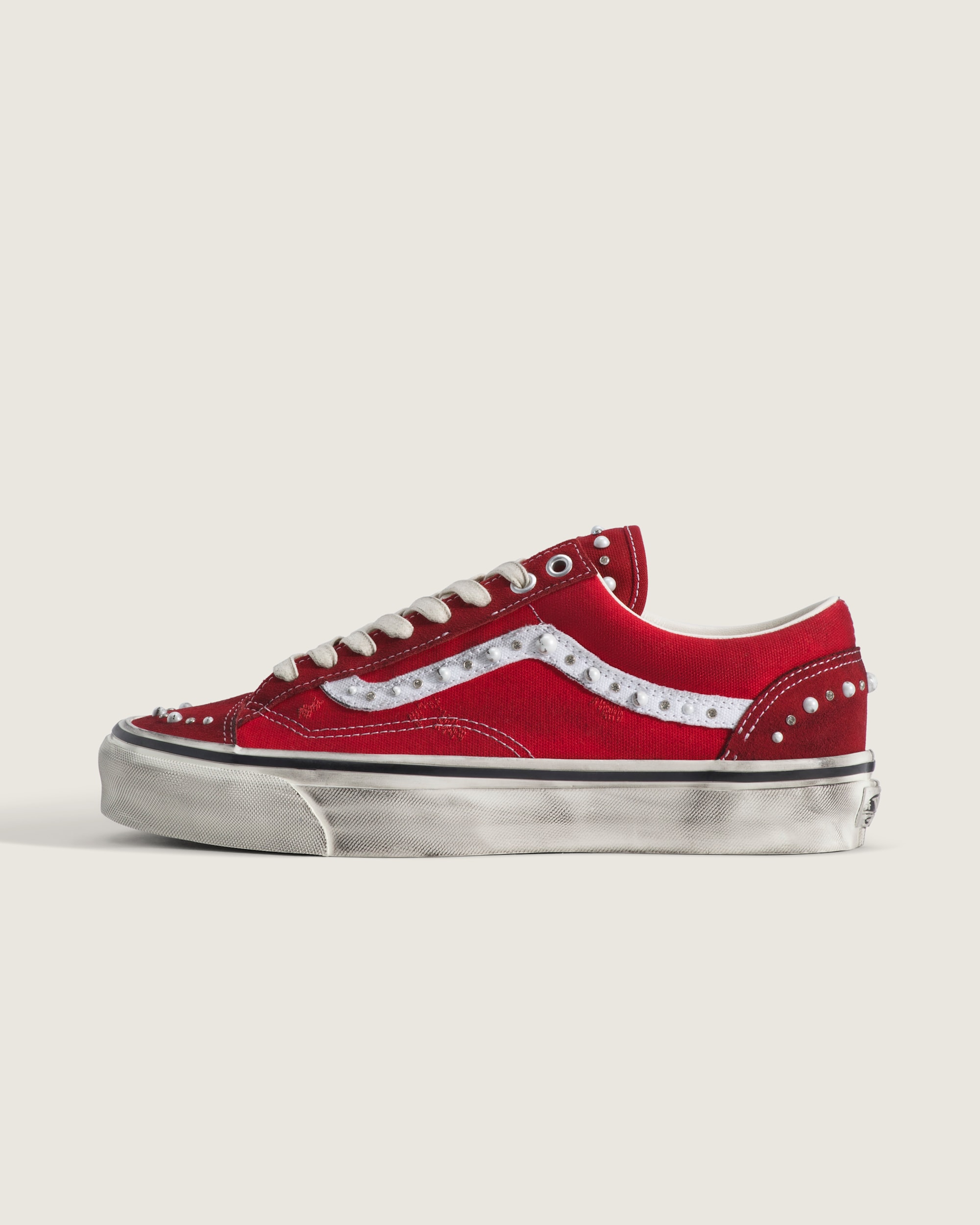 Premium Old Skool 36 Shoe VANS Pearlized Racing Red HERO