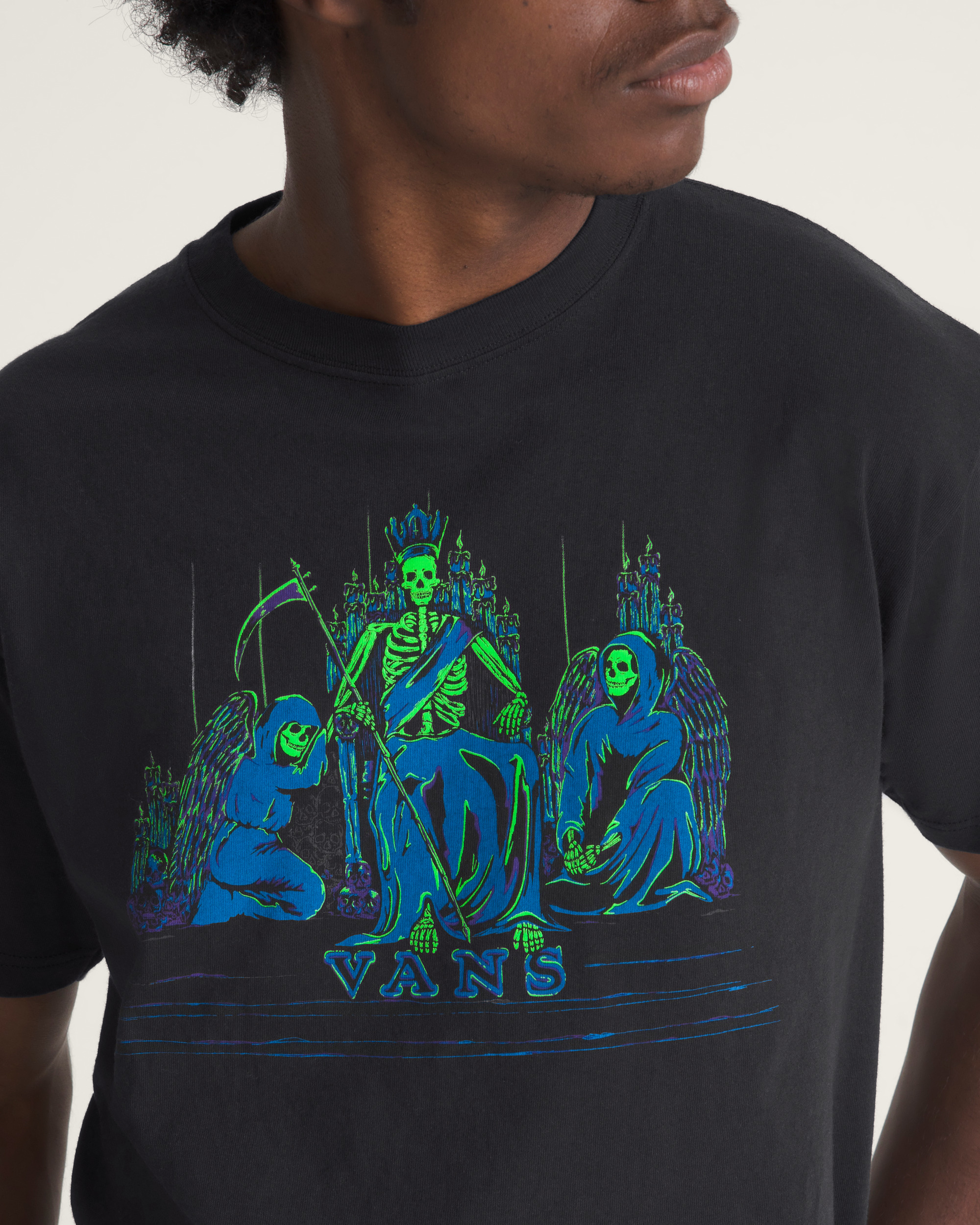 Wicked Temptations TShirt VANS GlowintheDark  Black ALT3