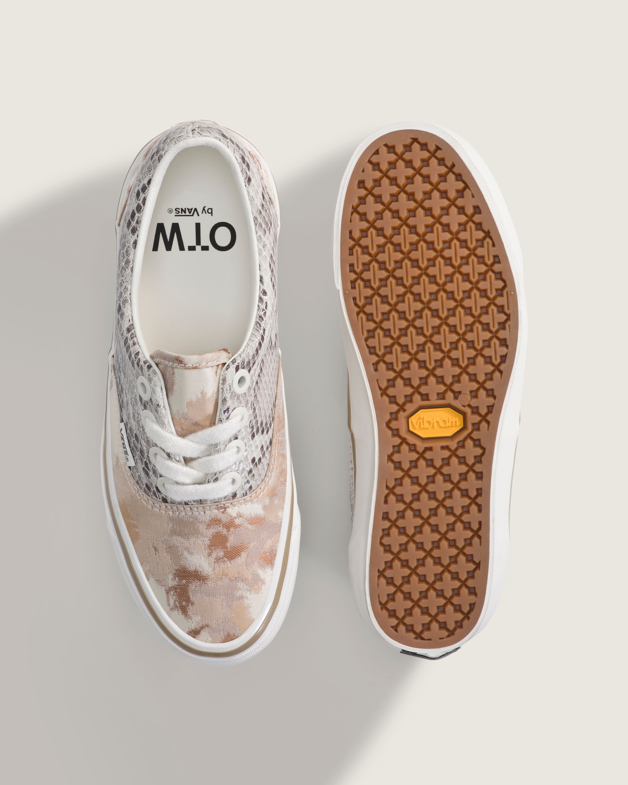 OTW Era 95 Vibram VANS Floral Rivet Taupe ALT2