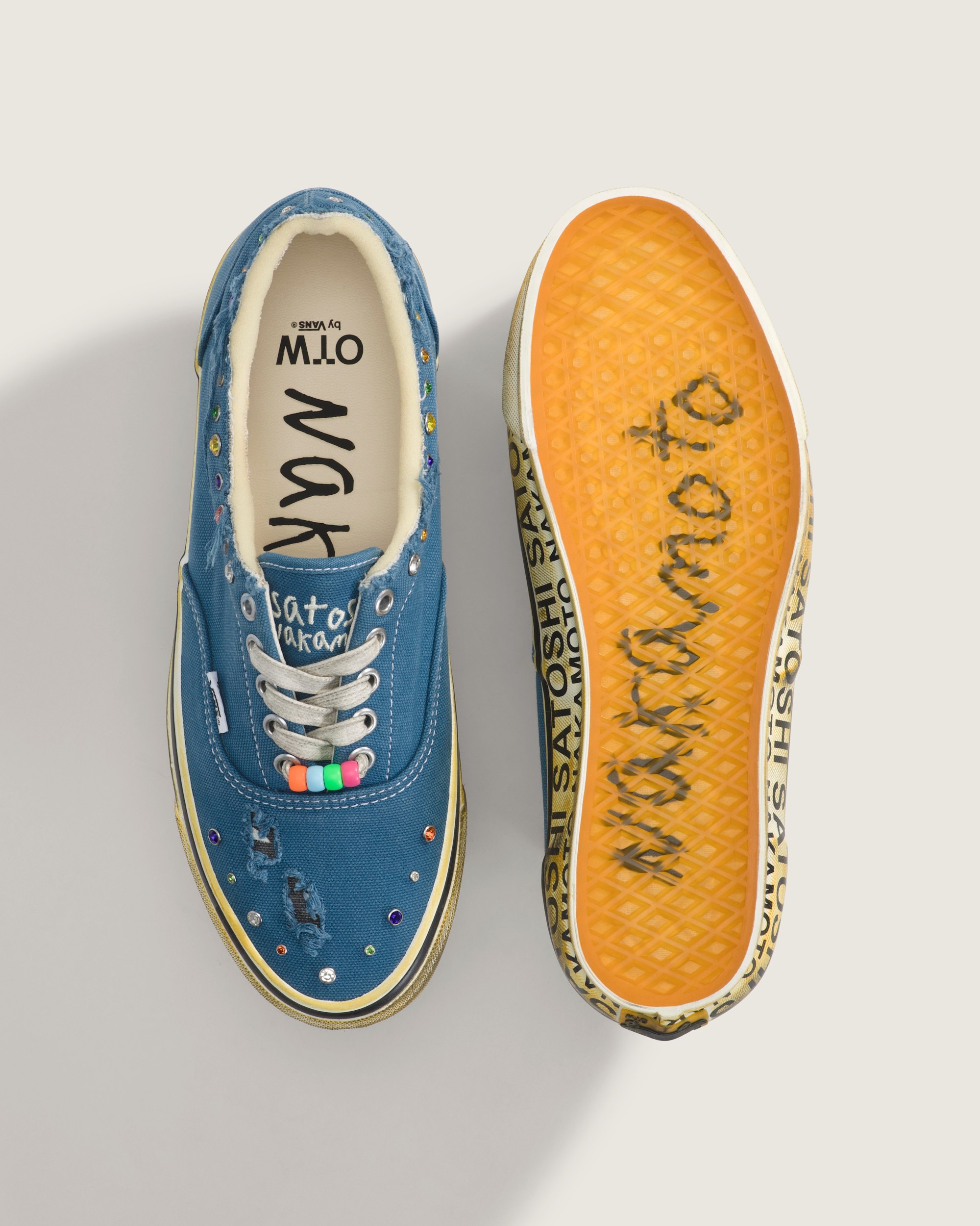 OTW by Vans x Satoshi Nakamoto Era 95 Gems VANS Satoshi STV Navy ALT2