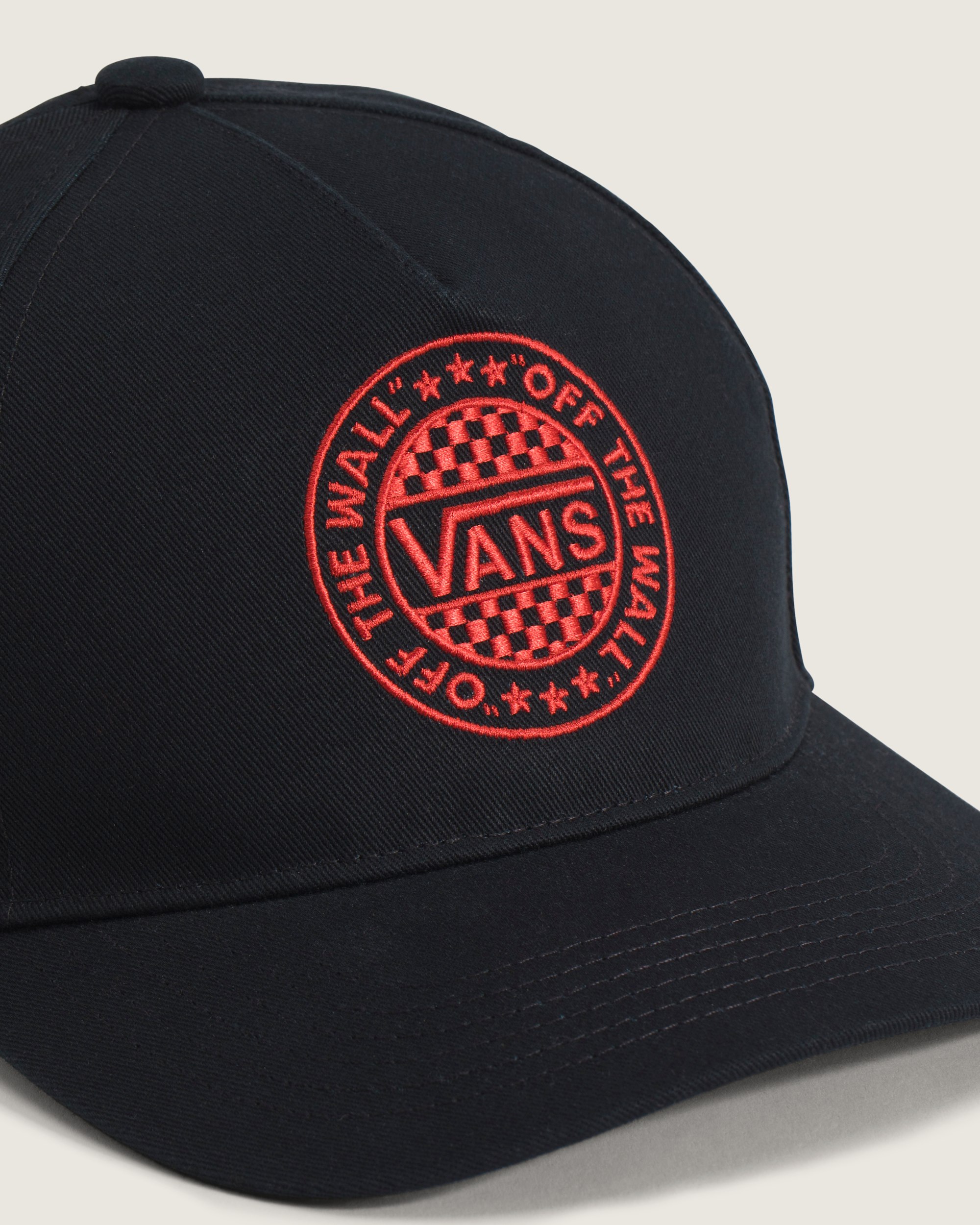 Kids Kohana Snapback Hat VANS Black  Racing Red ALT1