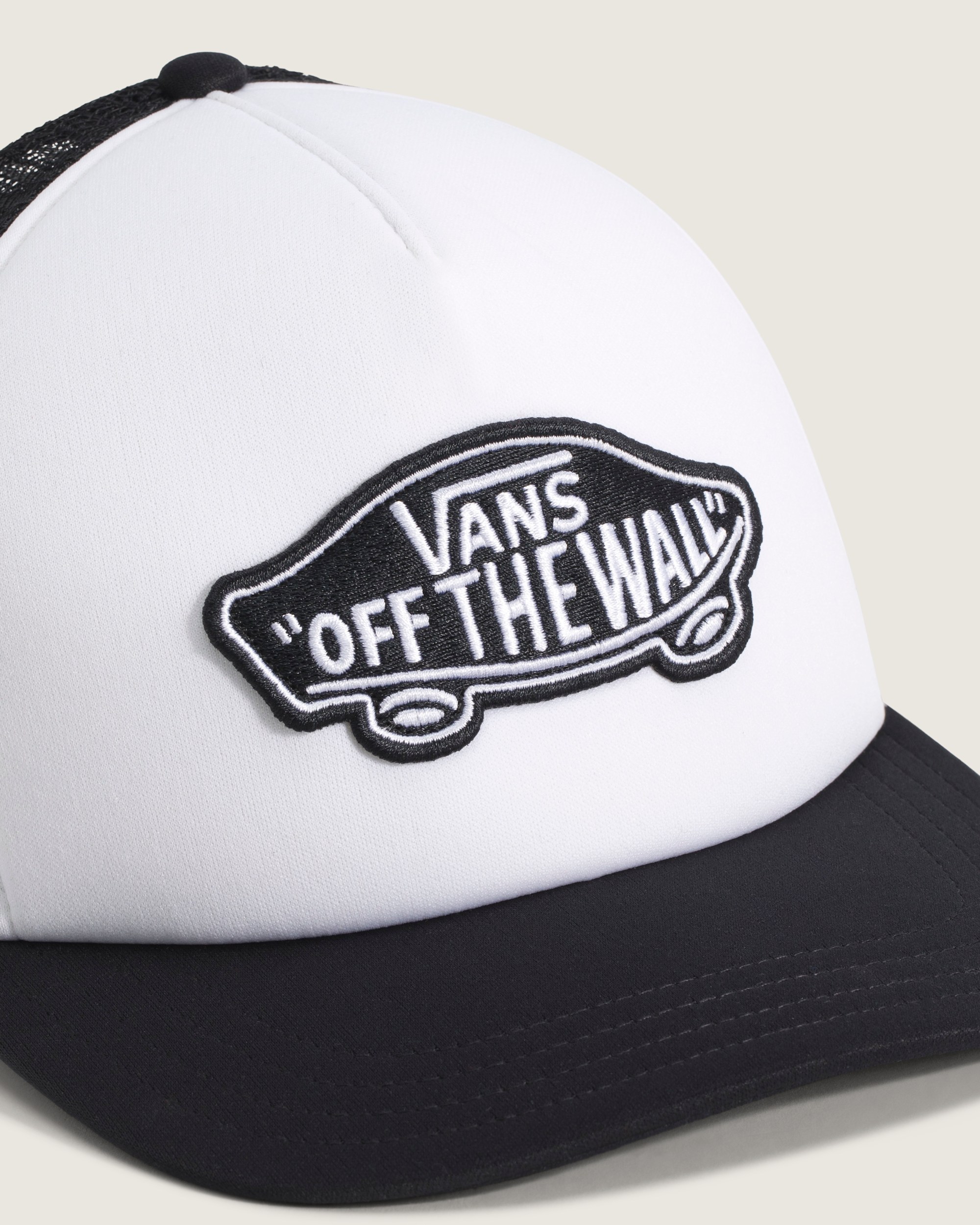 Classic Patch Trucker Hat VANS Black  White ALT1