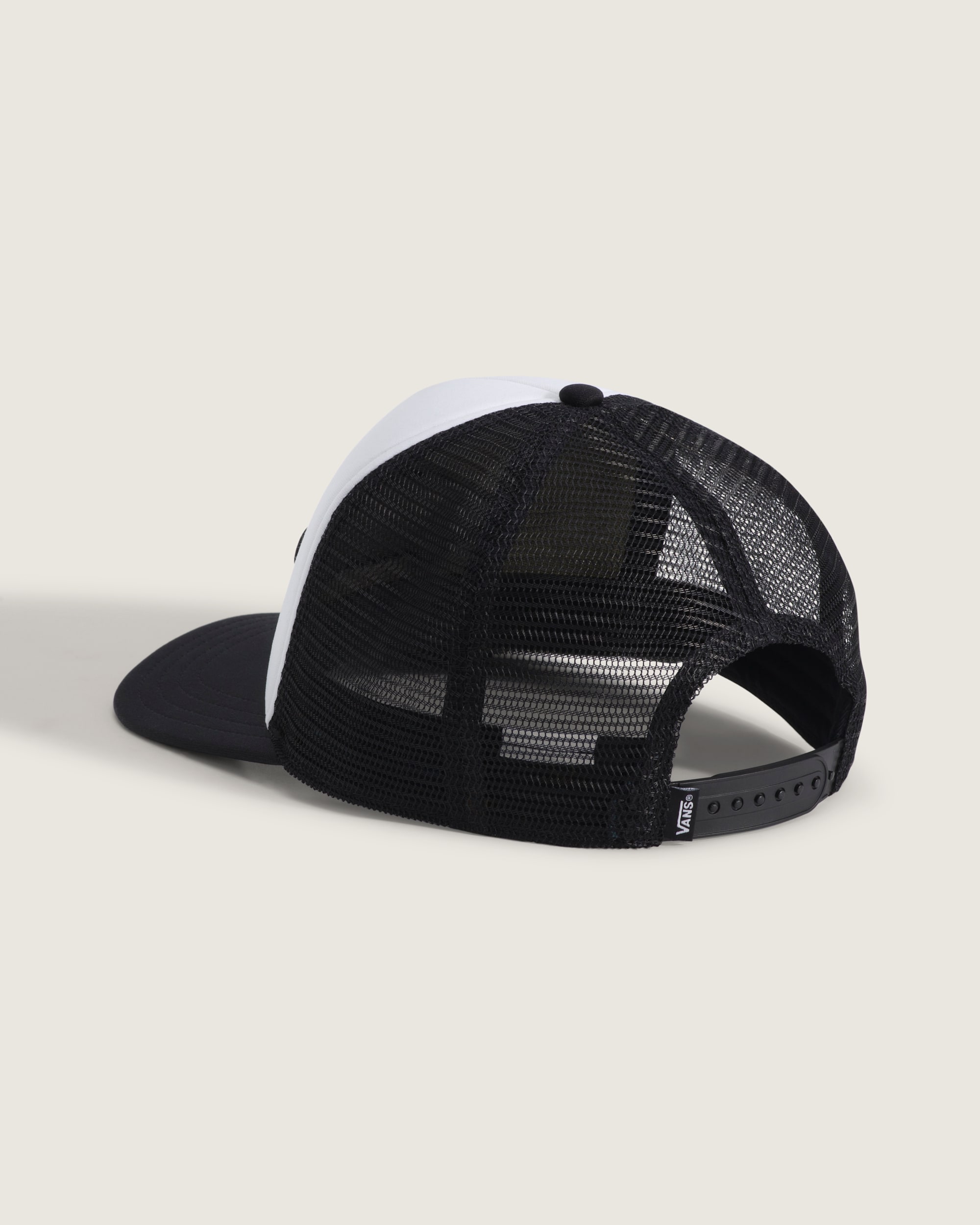Classic Patch Trucker Hat VANS Black  White ALT2