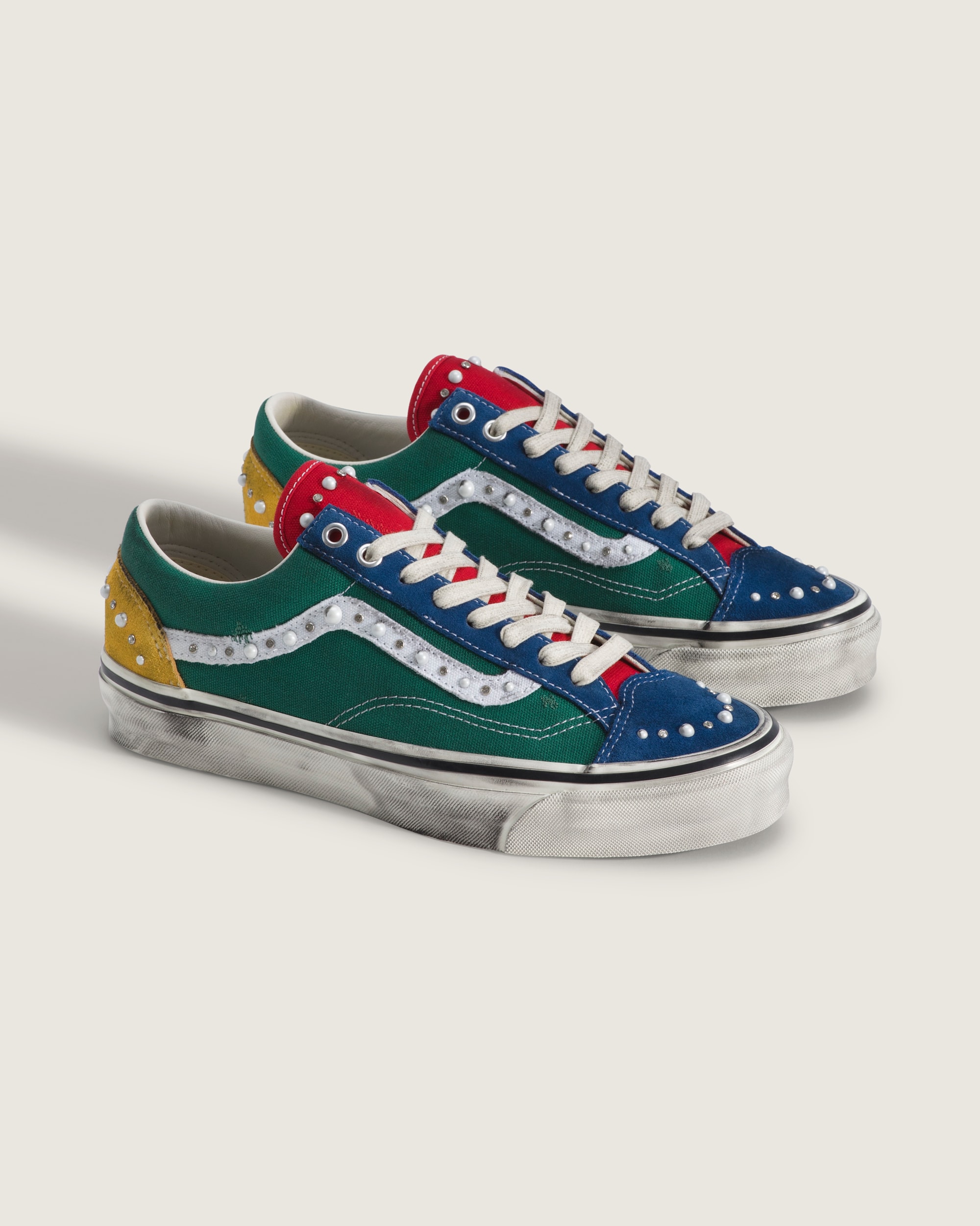Premium Old Skool 36 Shoe VANS Pearlized Yacht Club Green  Multi ALT1