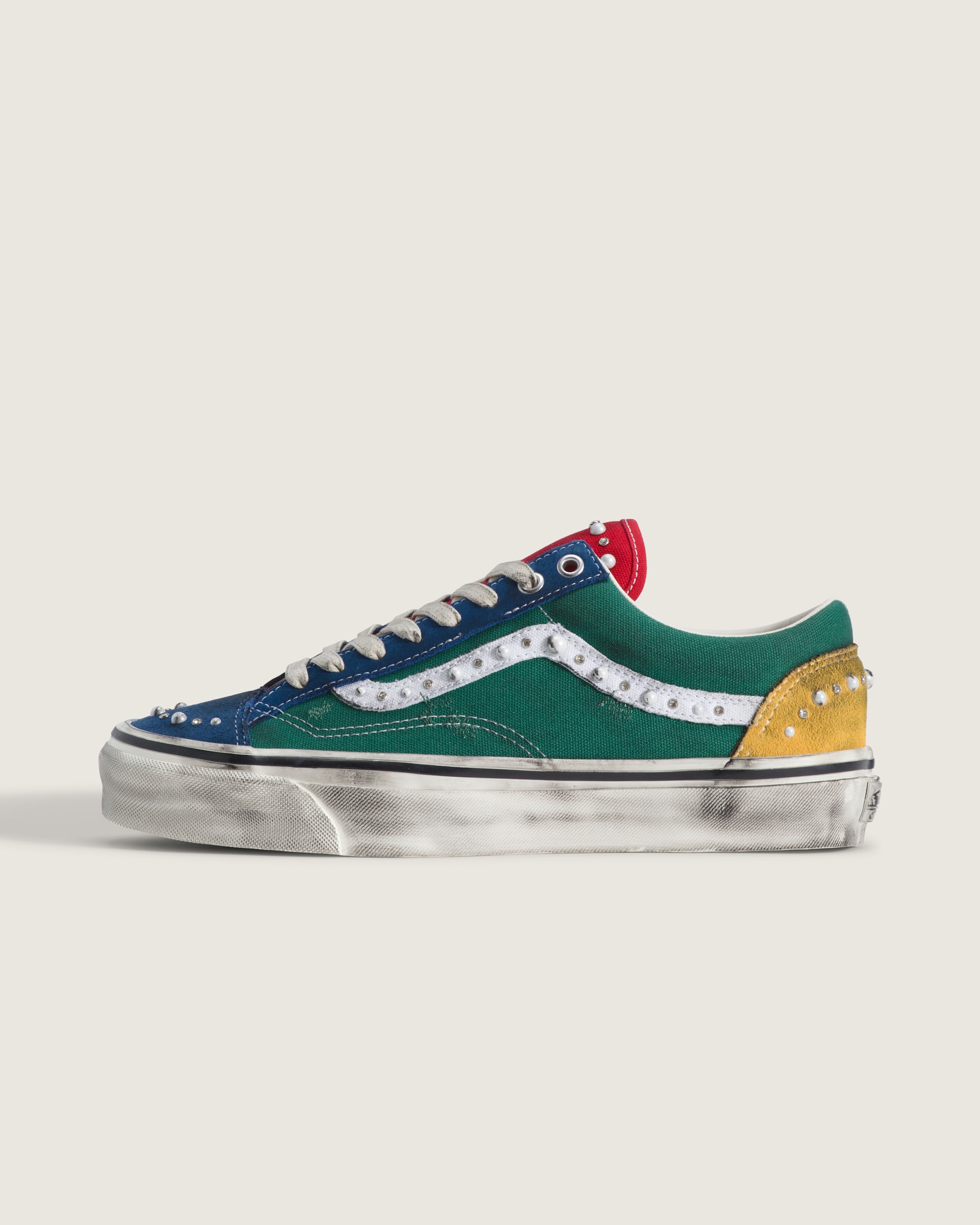 Premium Old Skool 36 Shoe VANS Pearlized Yacht Club Green  Multi HERO