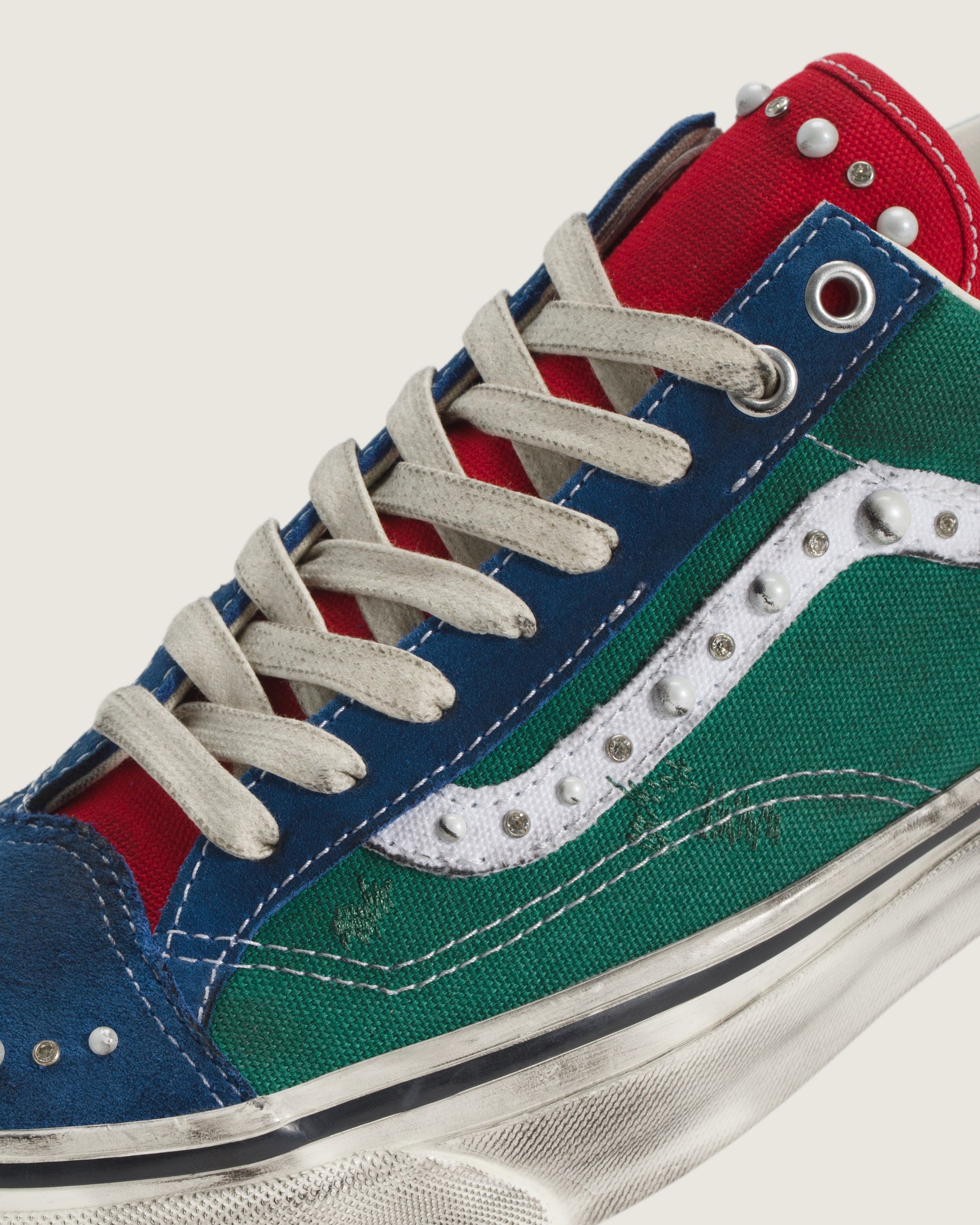 Premium Old Skool 36 Shoe VANS Pearlized Yacht Club Green  Multi ALT4