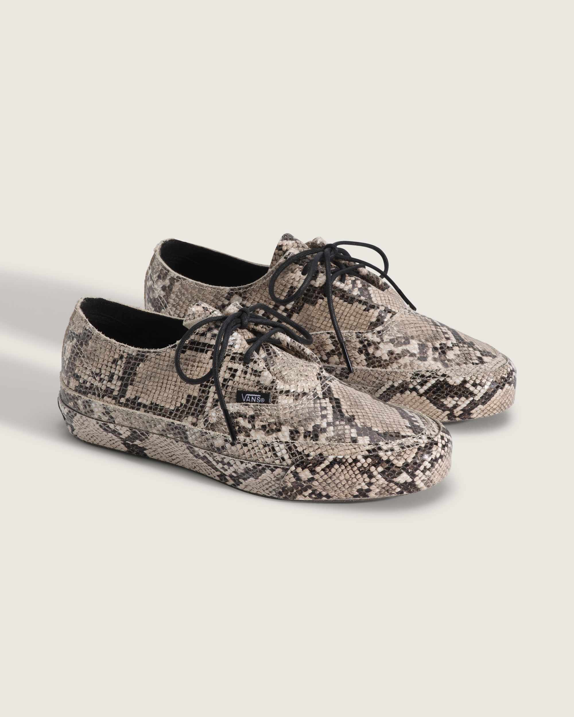 Premium Authentic Ease Shoe VANS Python Turtledove White ALT1