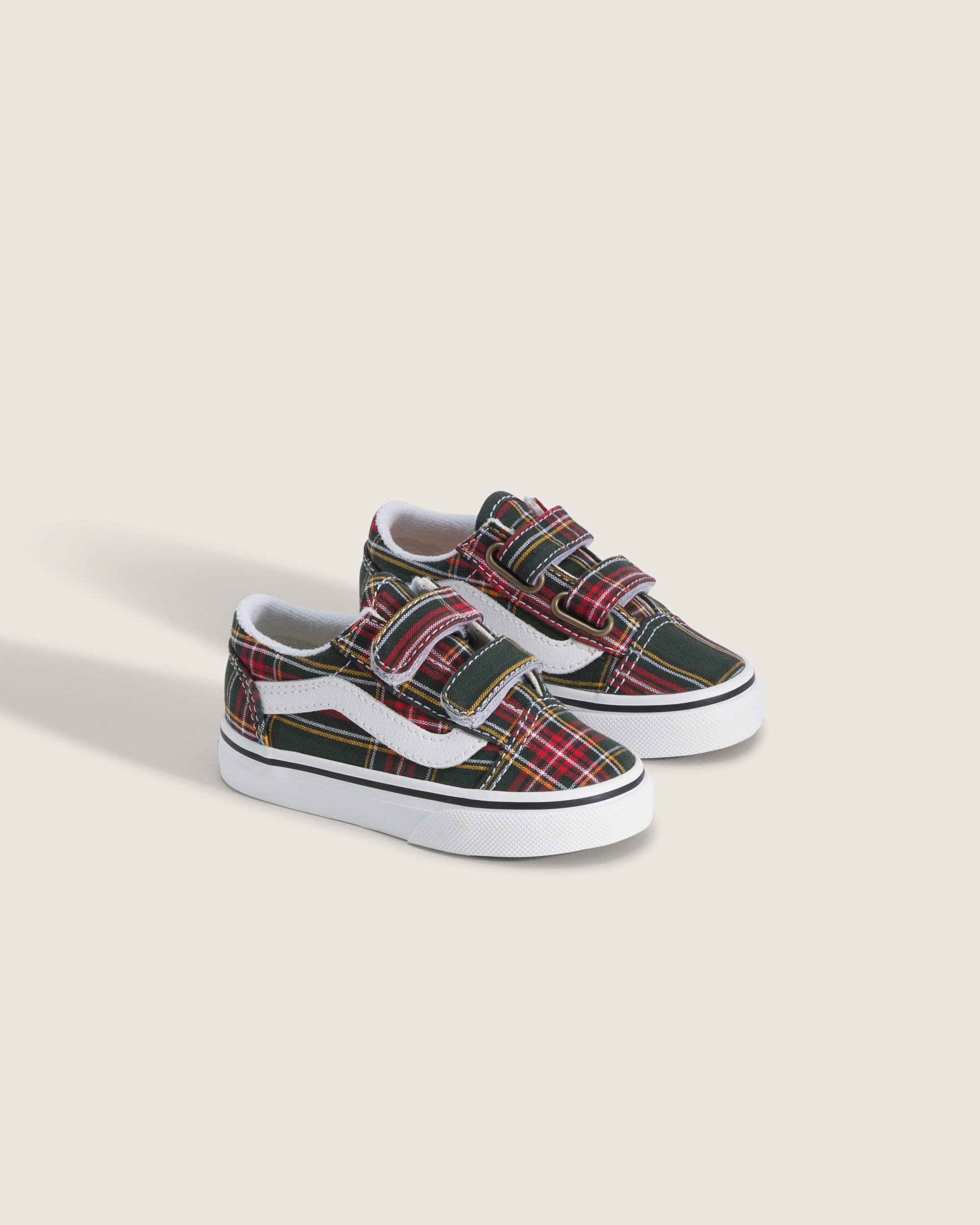 Toddler Old Skool V Shoe VANS Oil Green ALT1