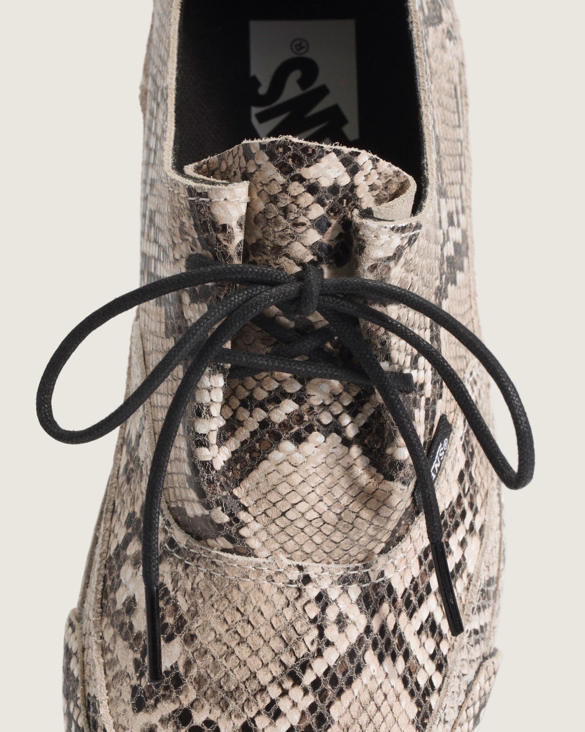 Premium Authentic Ease Shoe VANS Python Turtledove White ALT4