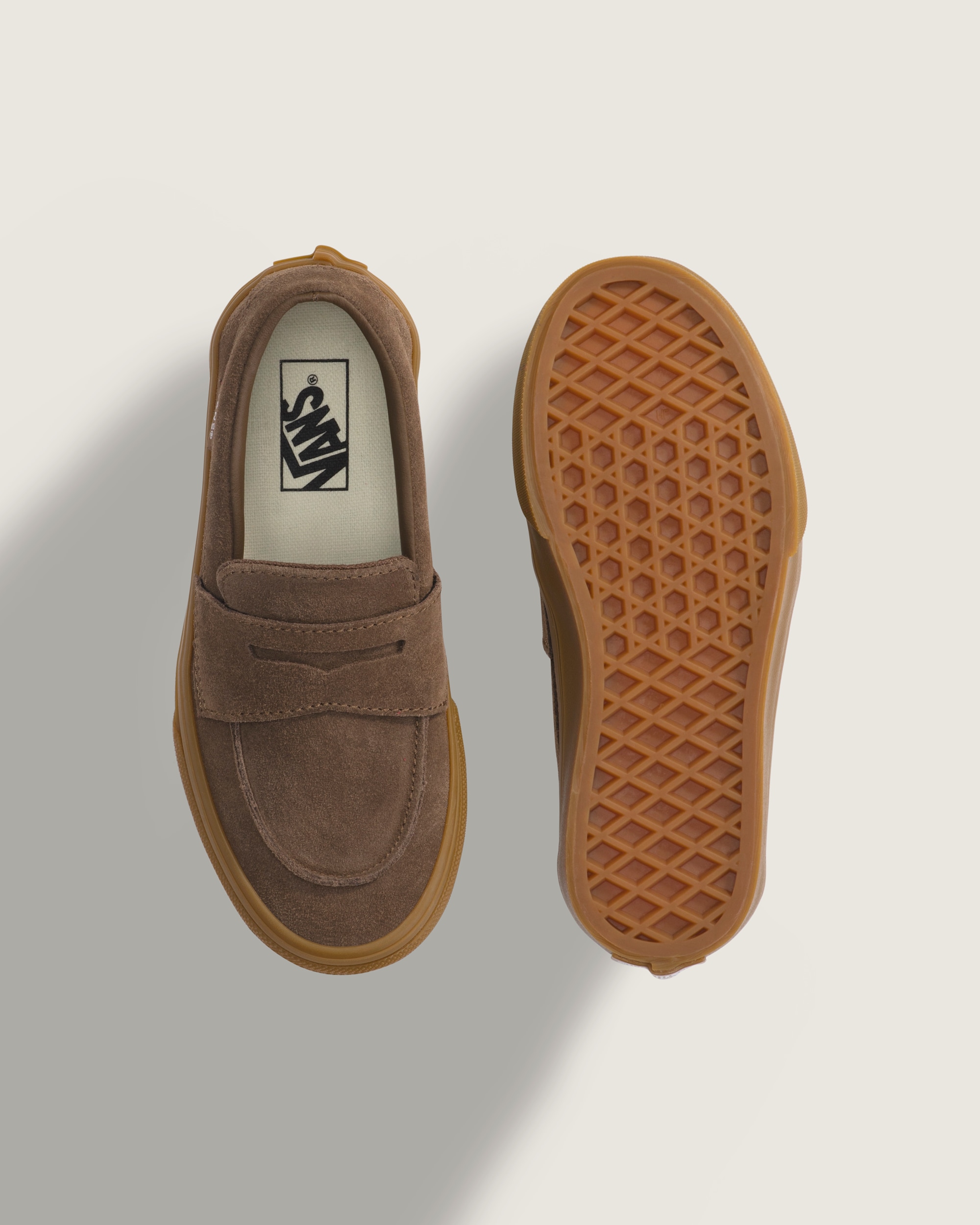Little Kids Loafer 53 VANS Gum Brown ALT2